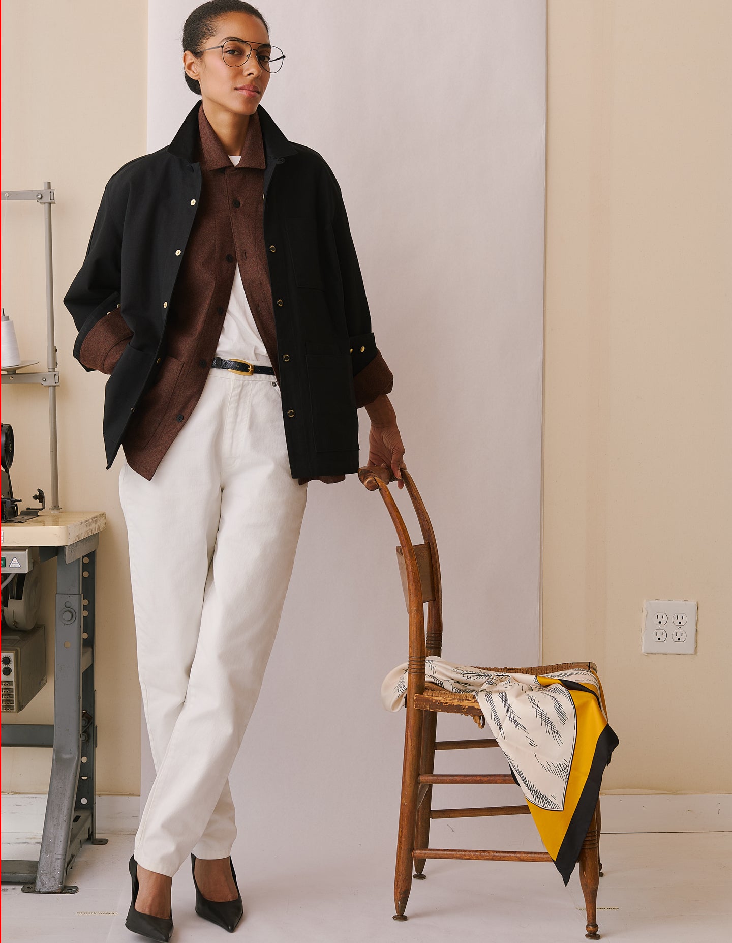Vintage Chalk White Denim