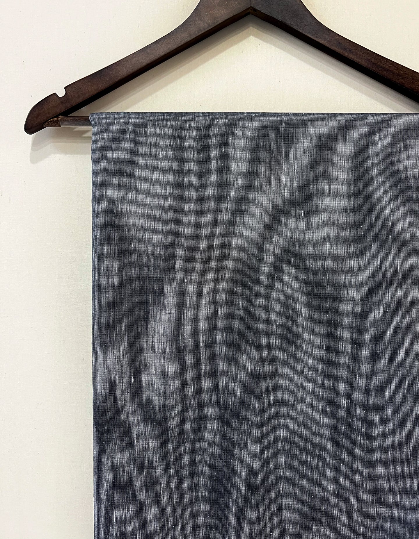 Sample Fabric: Slubbed Slate Cotton