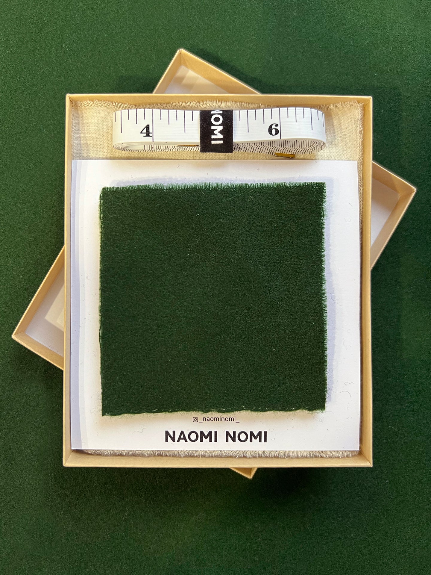 Gift Card Swatch Card