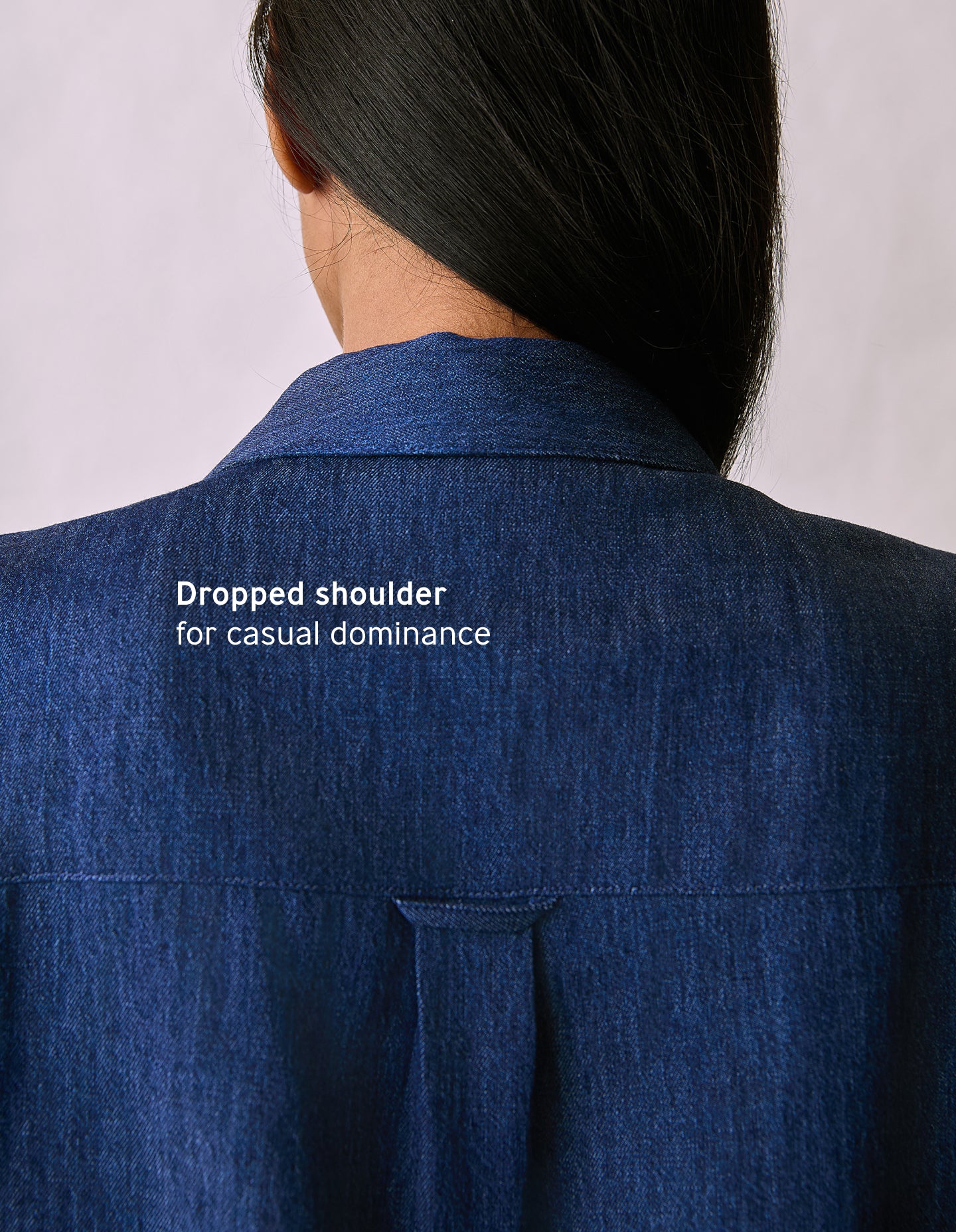 The Studio Shirt (Indigo Hemp Denim)