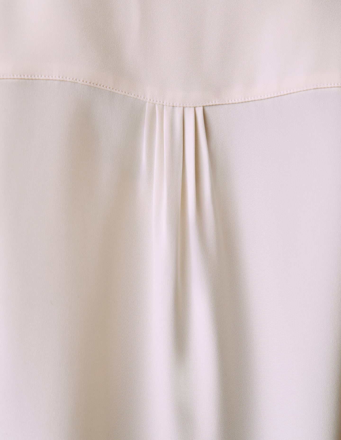 The Silk Shirt (Alabaster Silk)