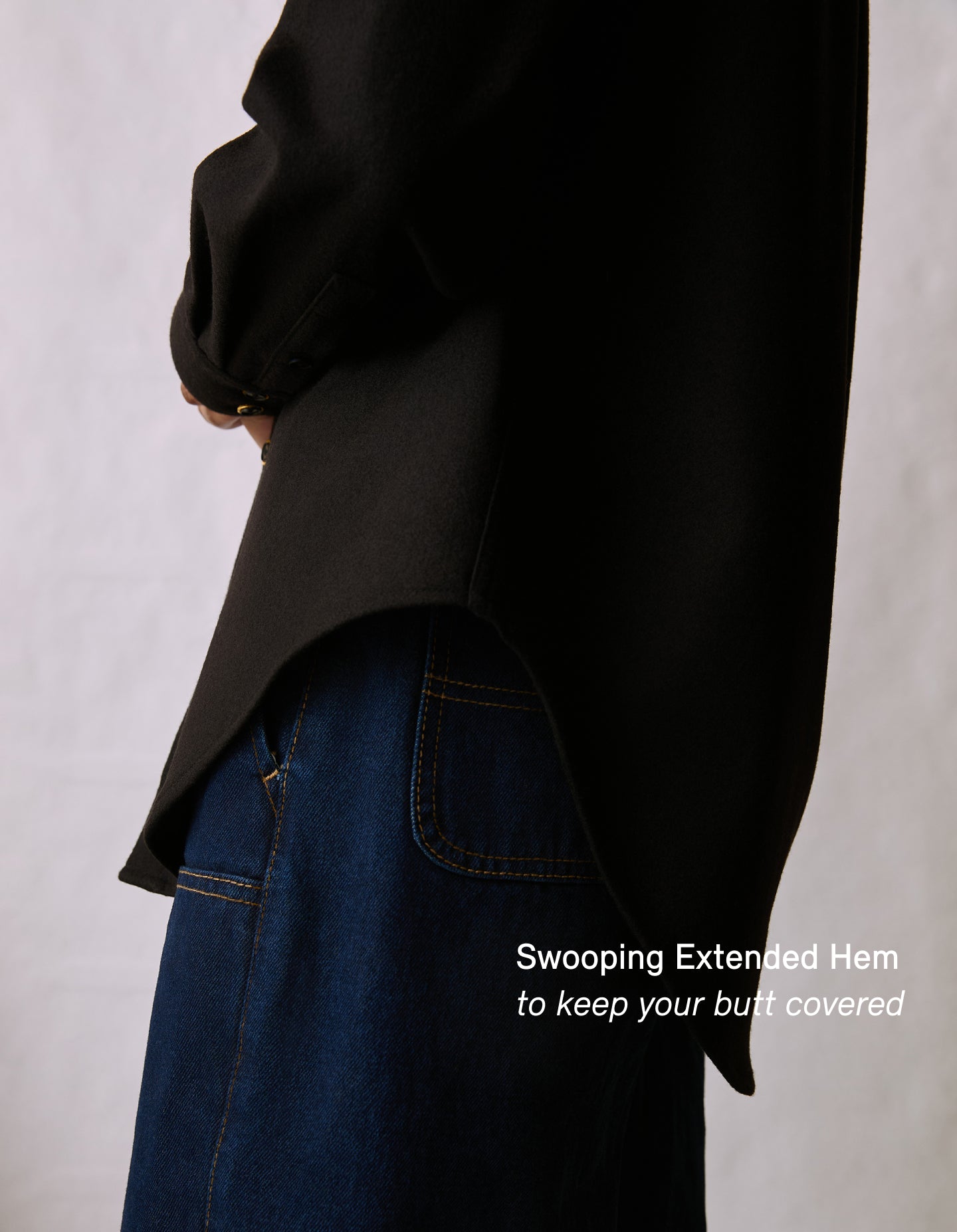 The New Oxford (Enamel & Gold Merino Wool)