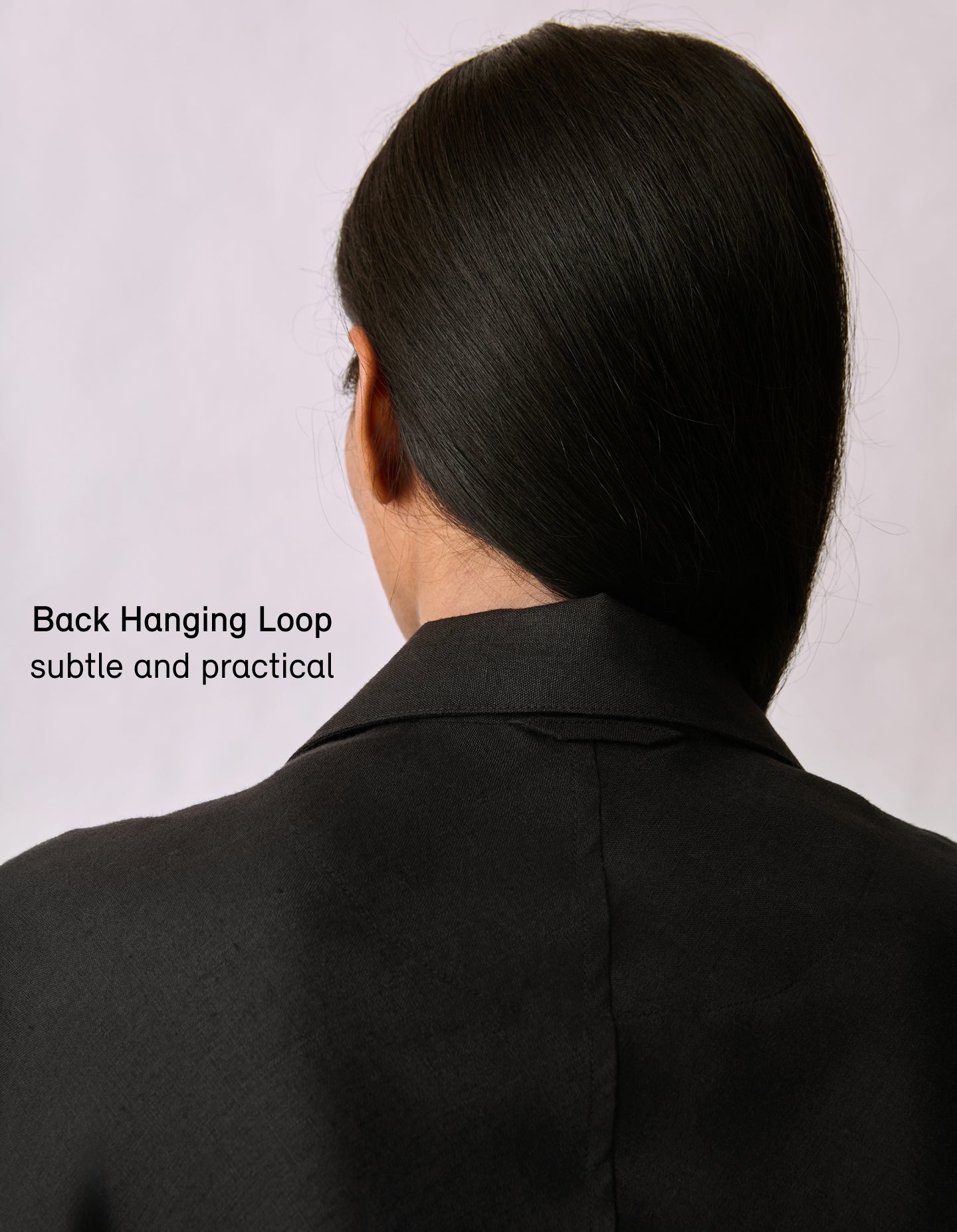 The Linen Chore Coat (Redacted Black Linen)