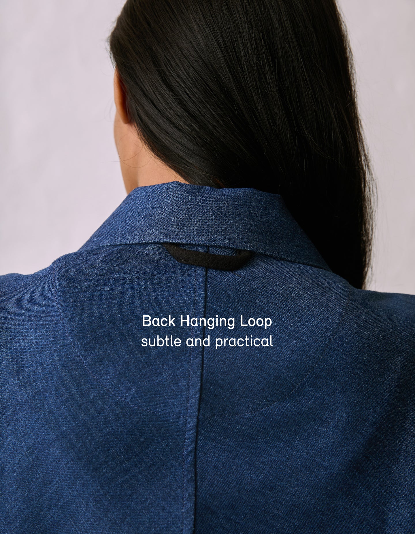 The Hemp Denim Chore Coat (Indigo Hemp Denim)