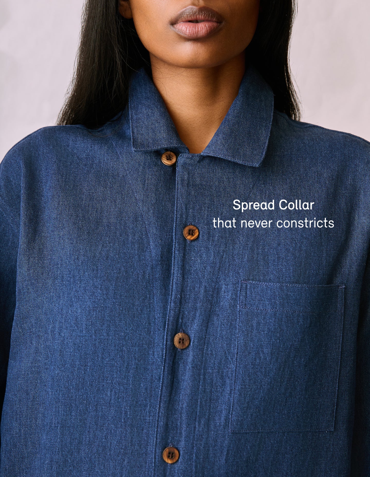 The Hemp Denim Chore Coat (Indigo Hemp Denim)