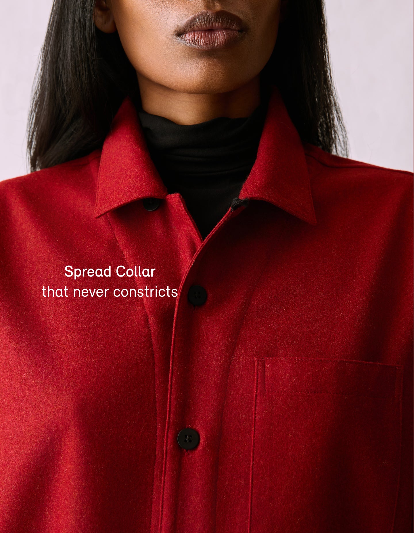 The Merino Chore Coat (Period Red Merino Wool)