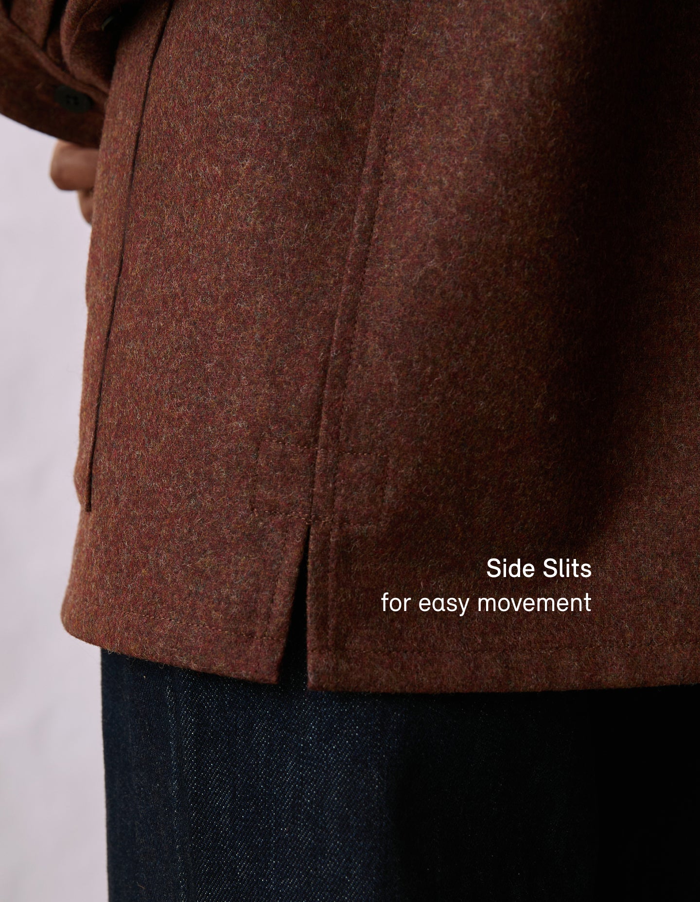 The Merino Chore Coat (Truffle Merino Wool)