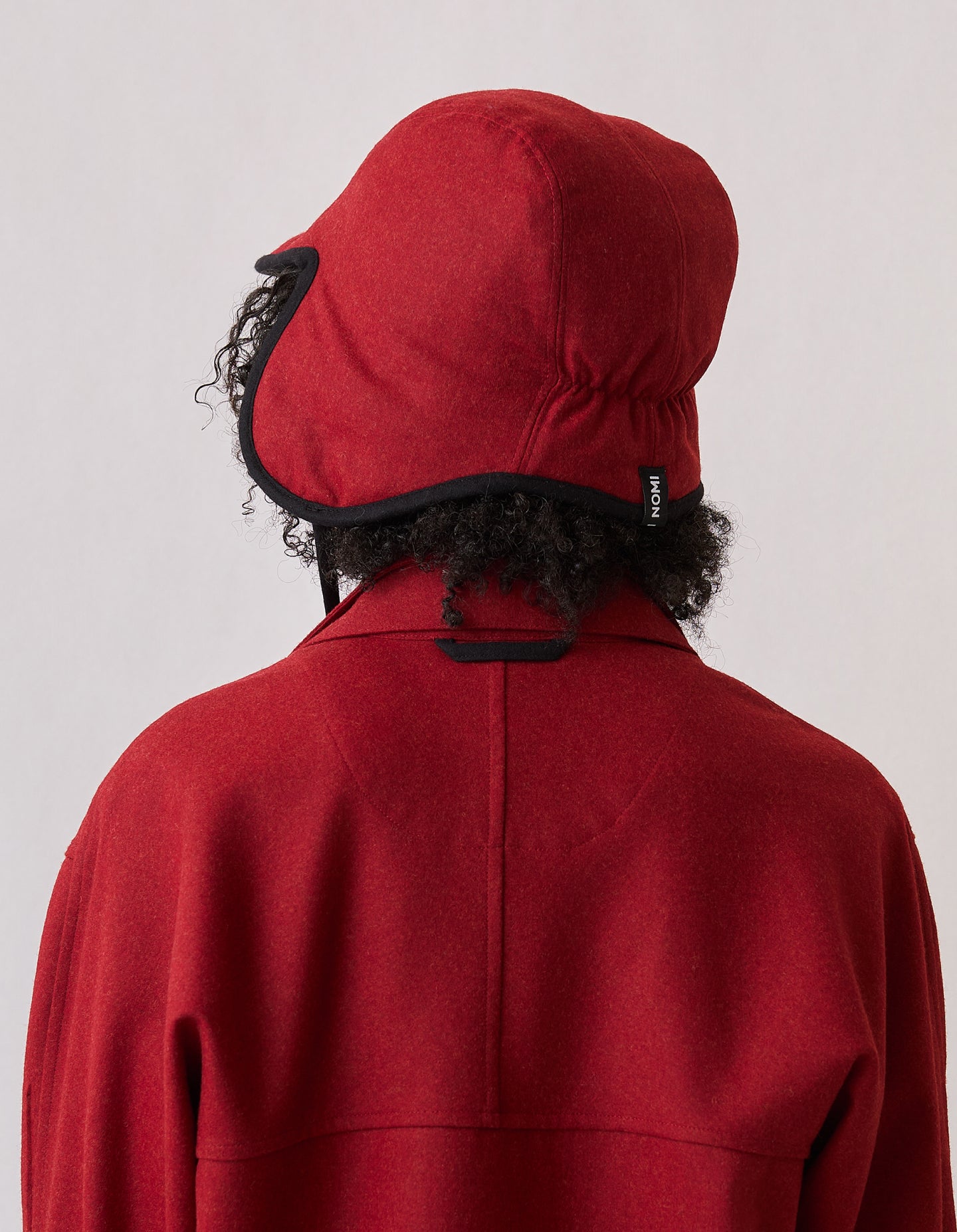 The Trapper Hat (Period Red Merino Wool)
