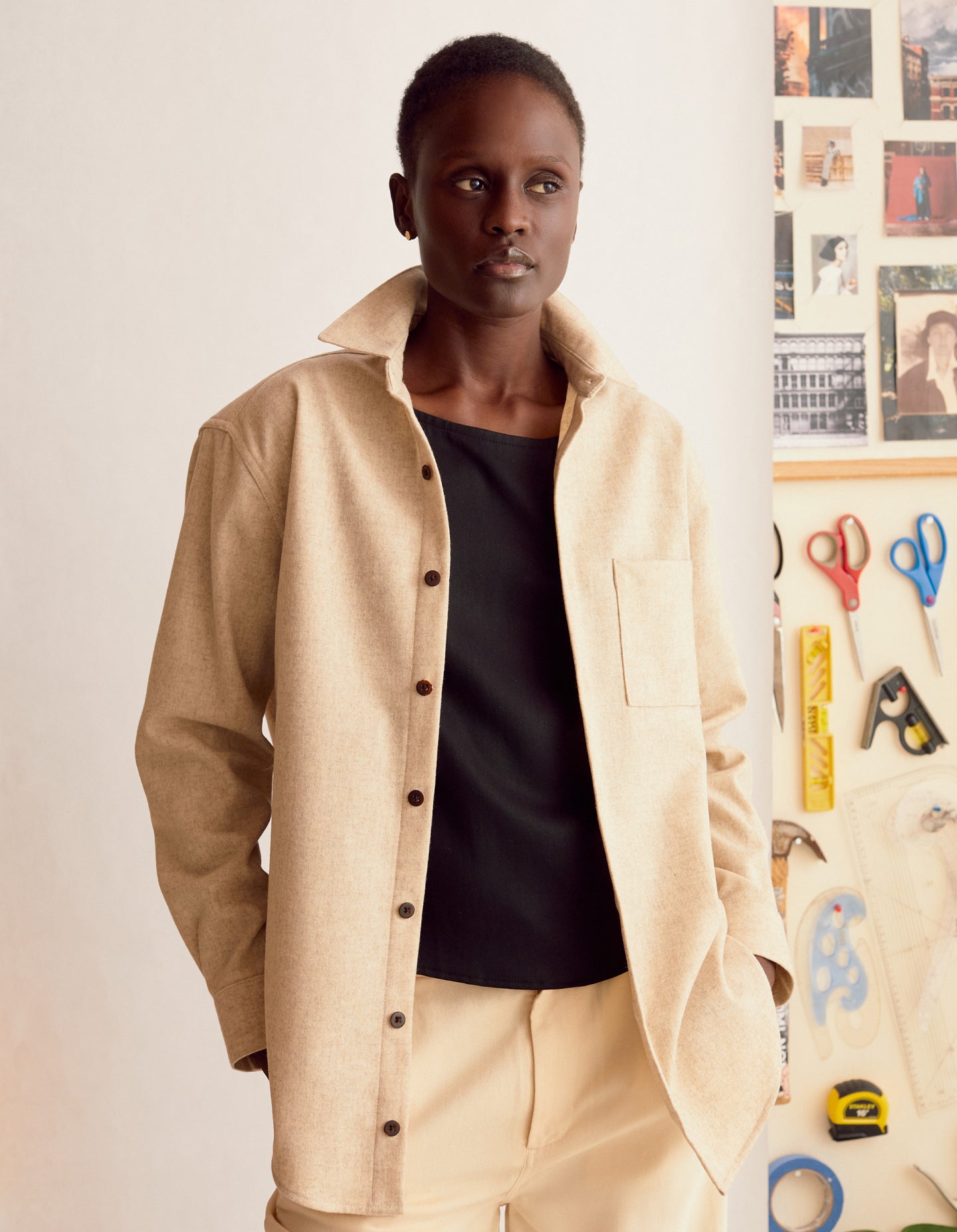 The New Oxford (With Cream Merino Wool)