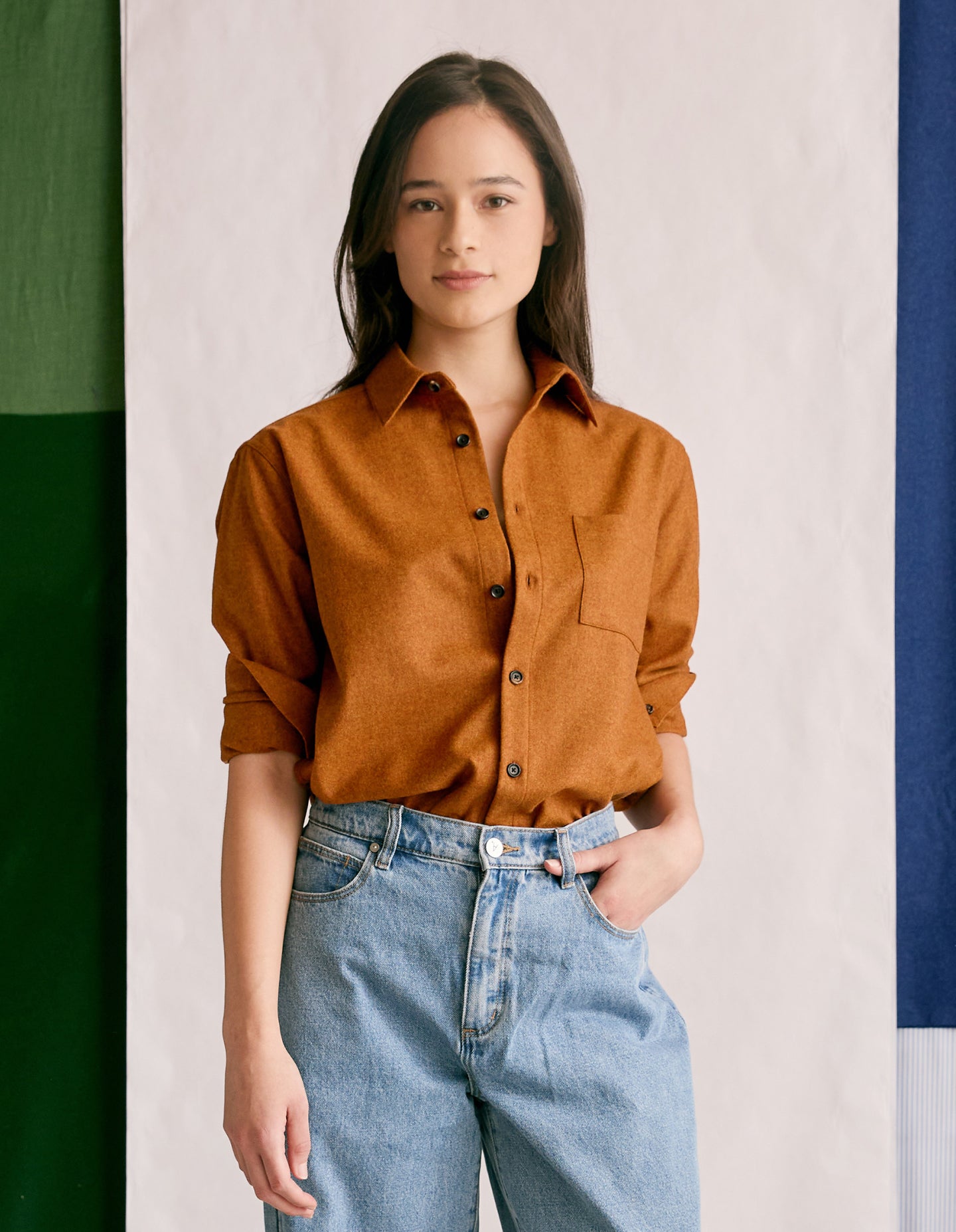 The New Oxford (Lady Brown Merino Wool)