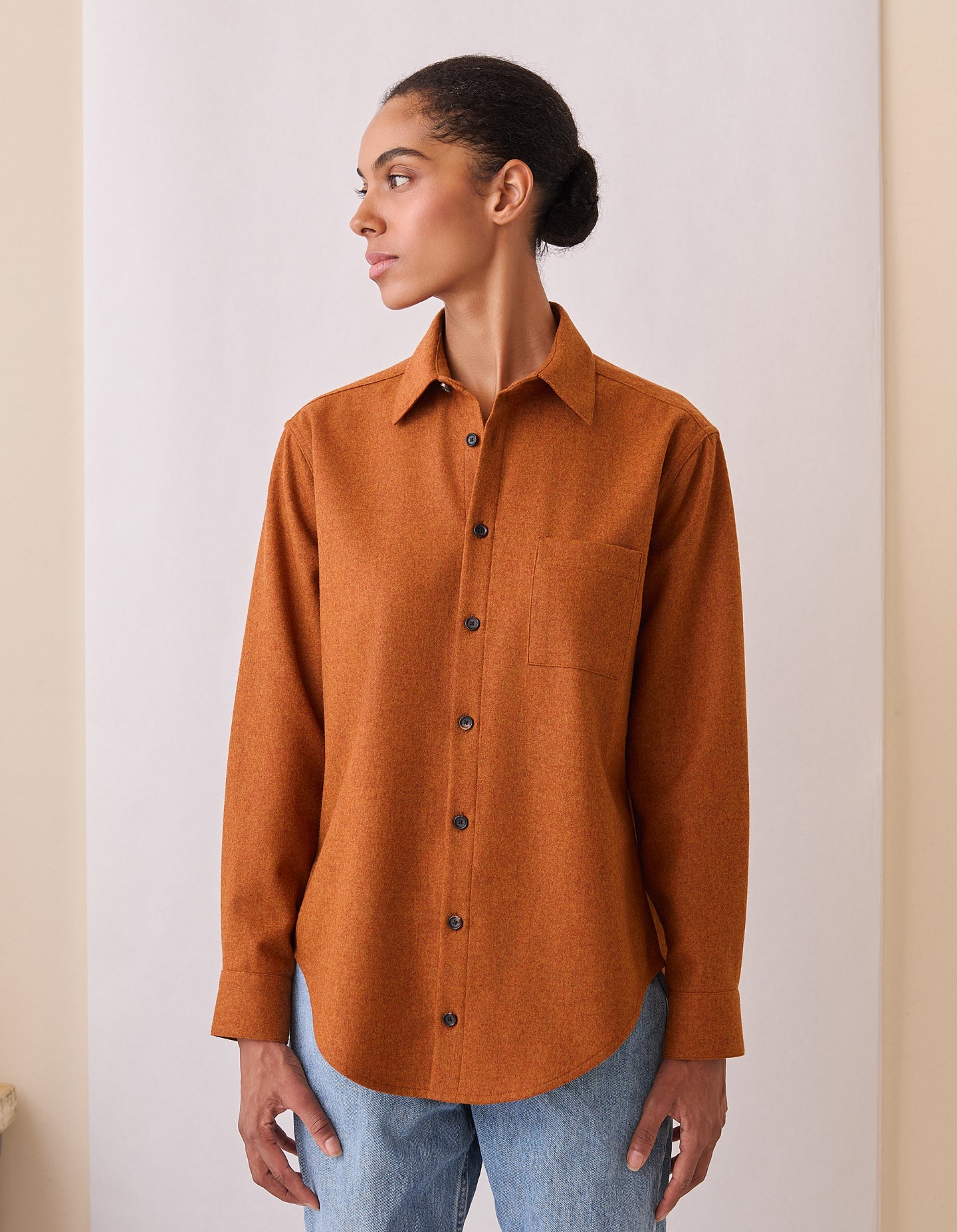 The New Oxford (Lady Brown Merino Wool)