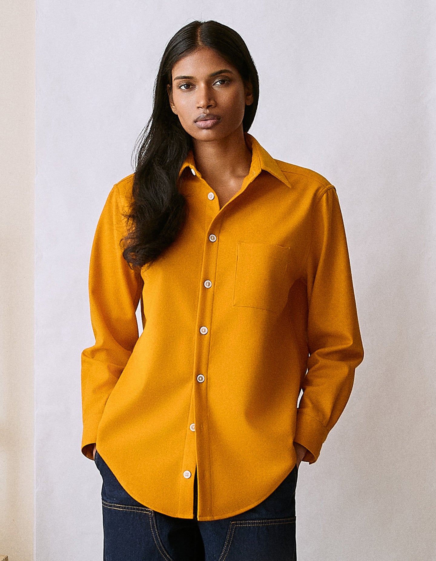 The New Oxford (Pencils Down Merino Wool)