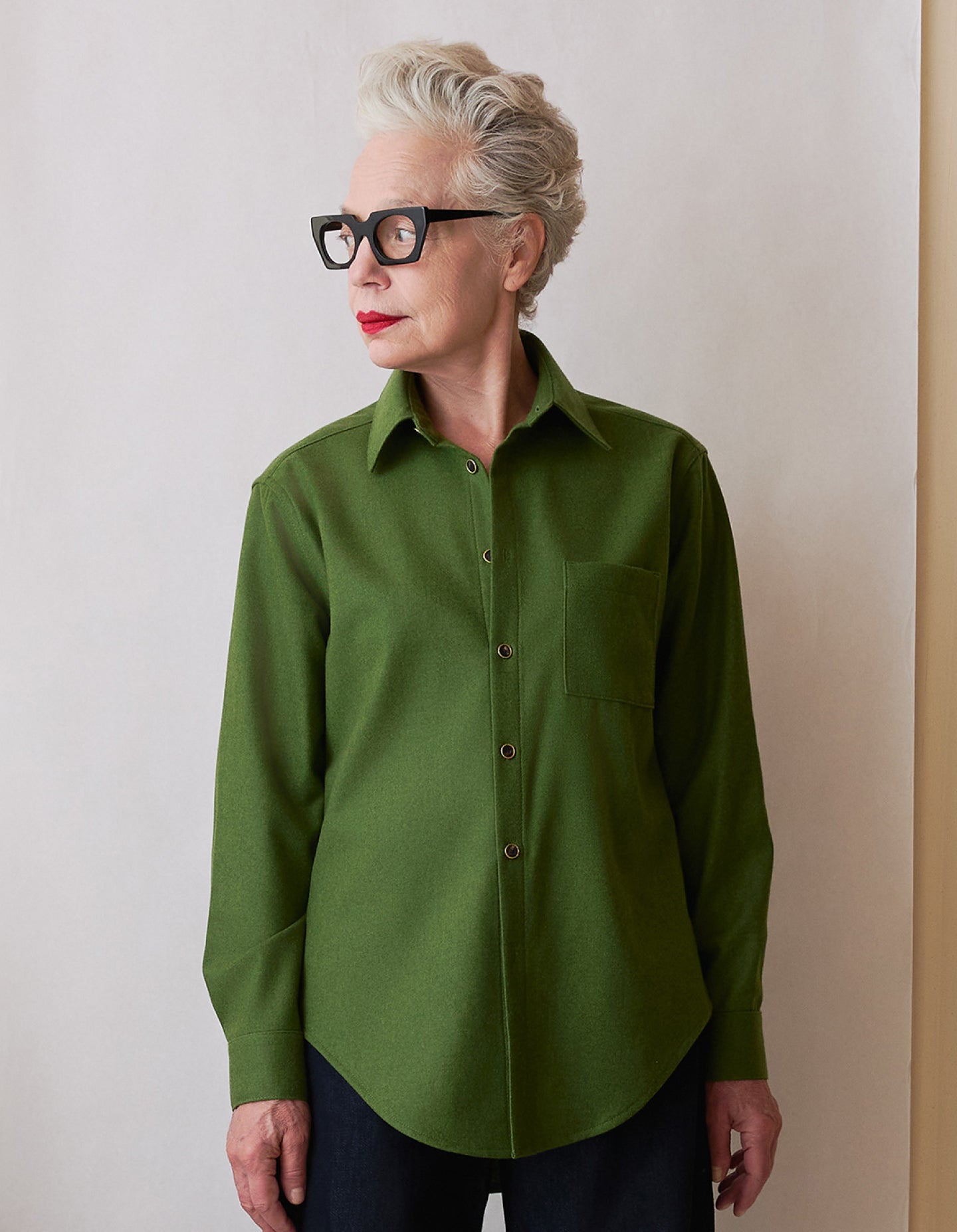 The New Oxford (Noble Green Merino Wool)