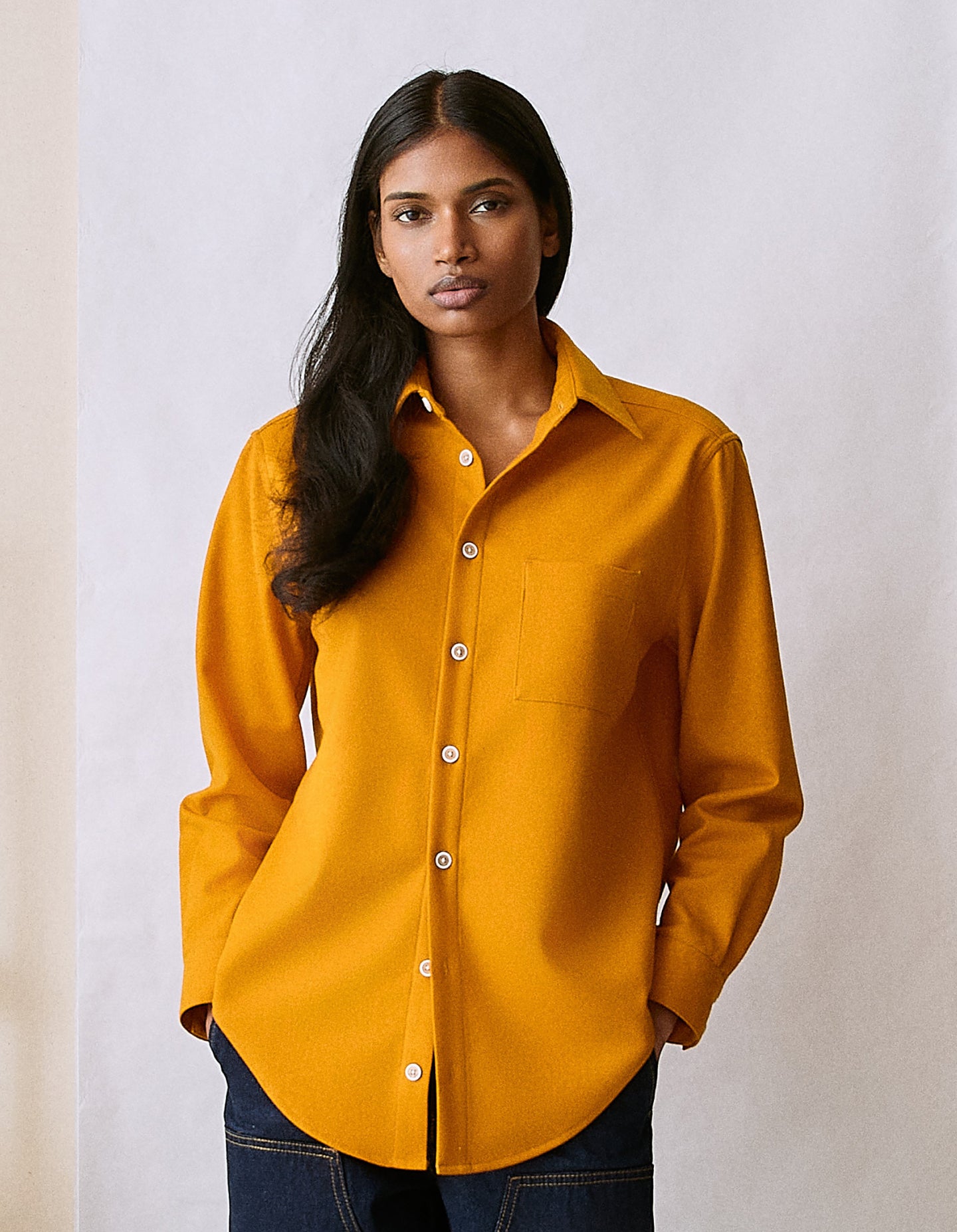 The New Oxford (Pencils Down Merino Wool)