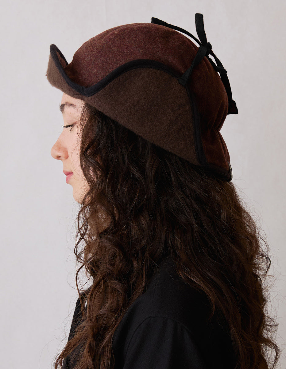 The Trapper Hat (Truffle Merino Wool) – NAOMI NOMI