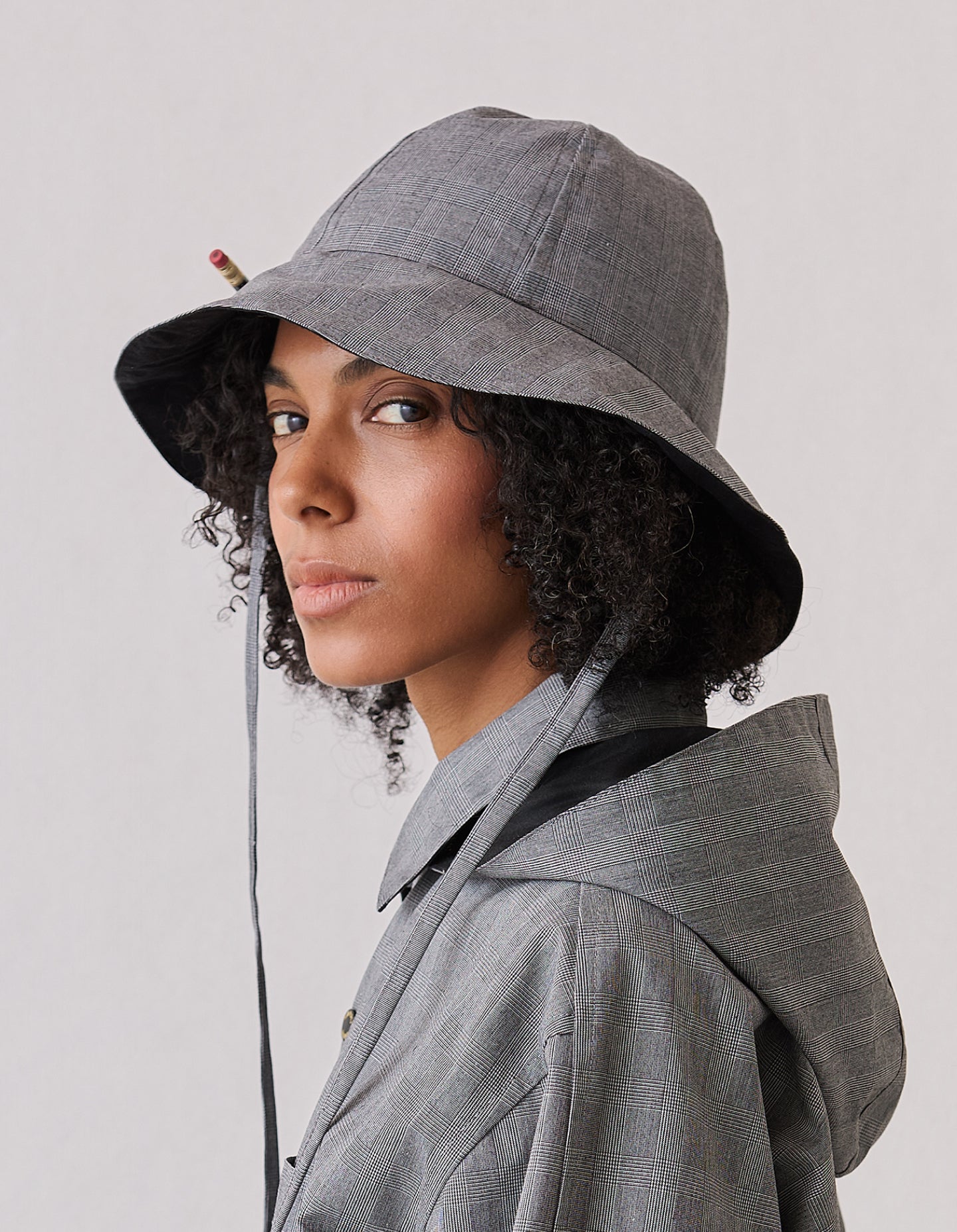 The Park Hat (Midtown Tartan Waxed Cotton)