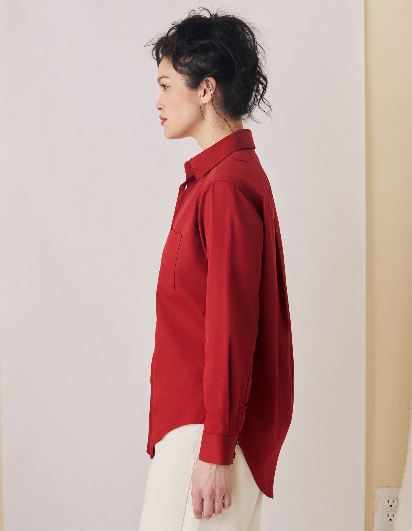 The New Oxford (Period Red Cotton)