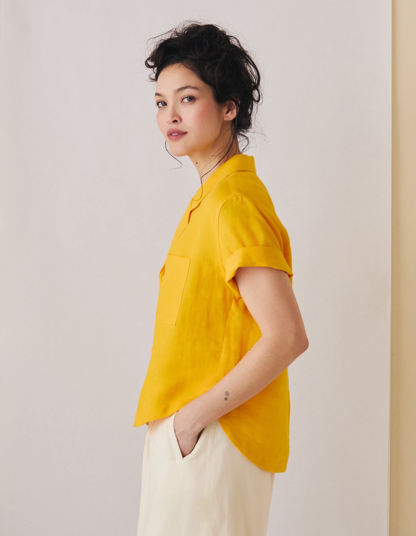 The Studio Shirt (Sunnyside Linen)