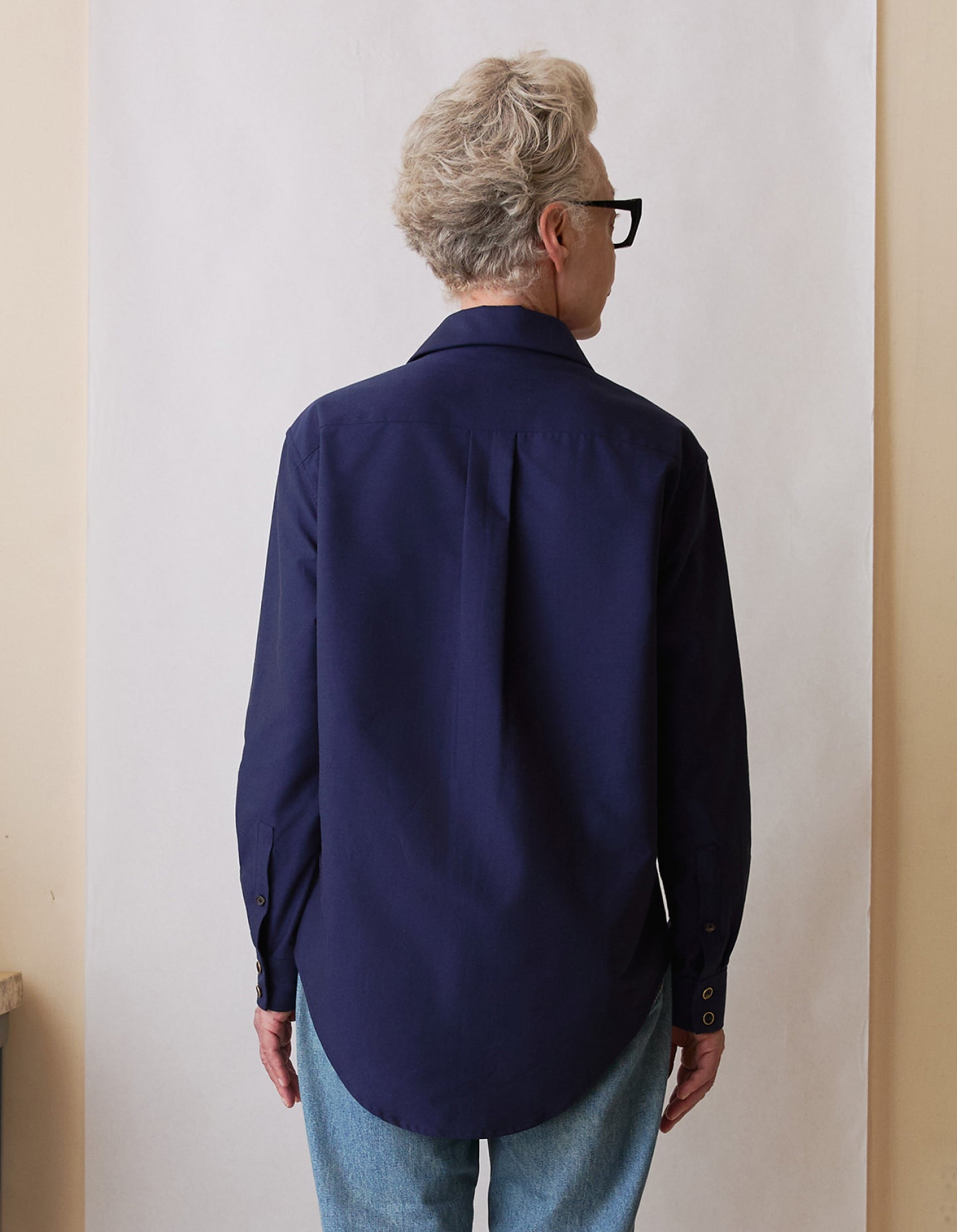 The New Oxford (Ballpoint Blue Cotton)