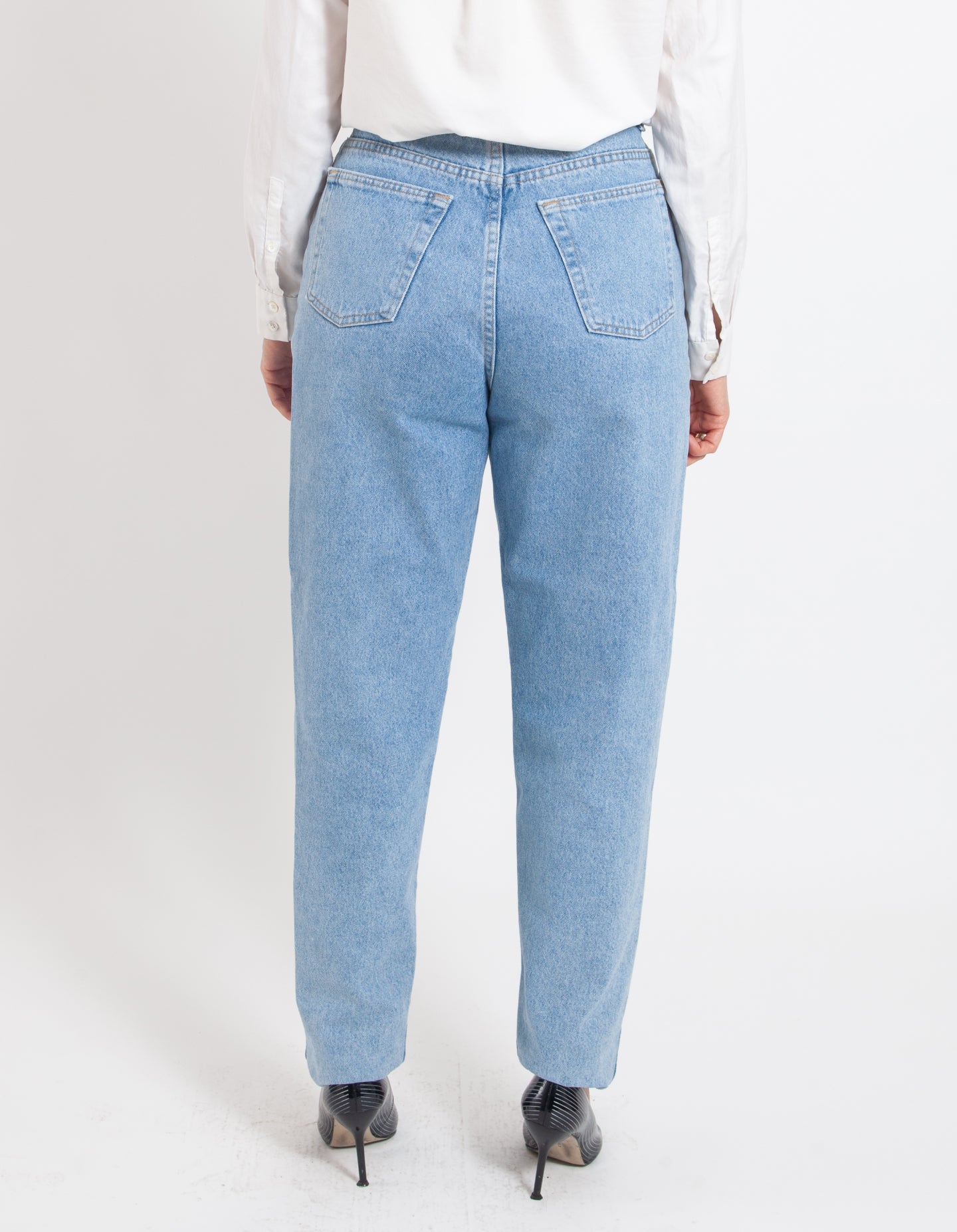 Vintage Tapered Denim Jeans