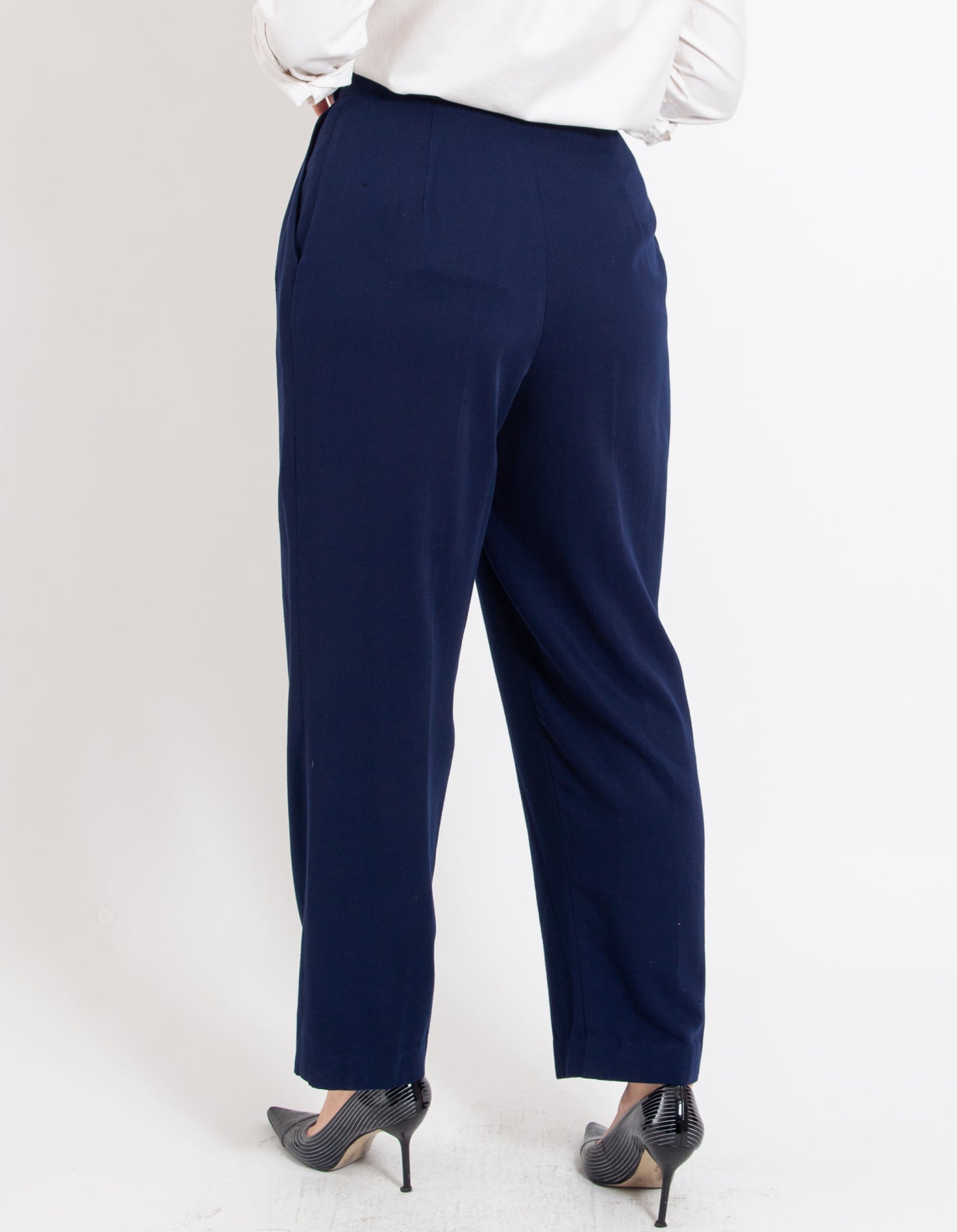 Vintage Navy Twill Trouser