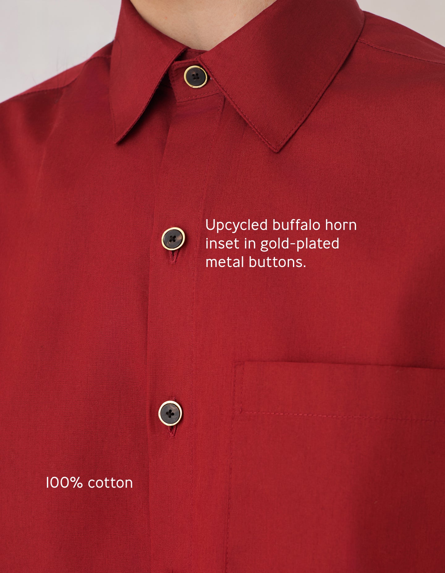 The Sleeveless (Period Red Cotton)