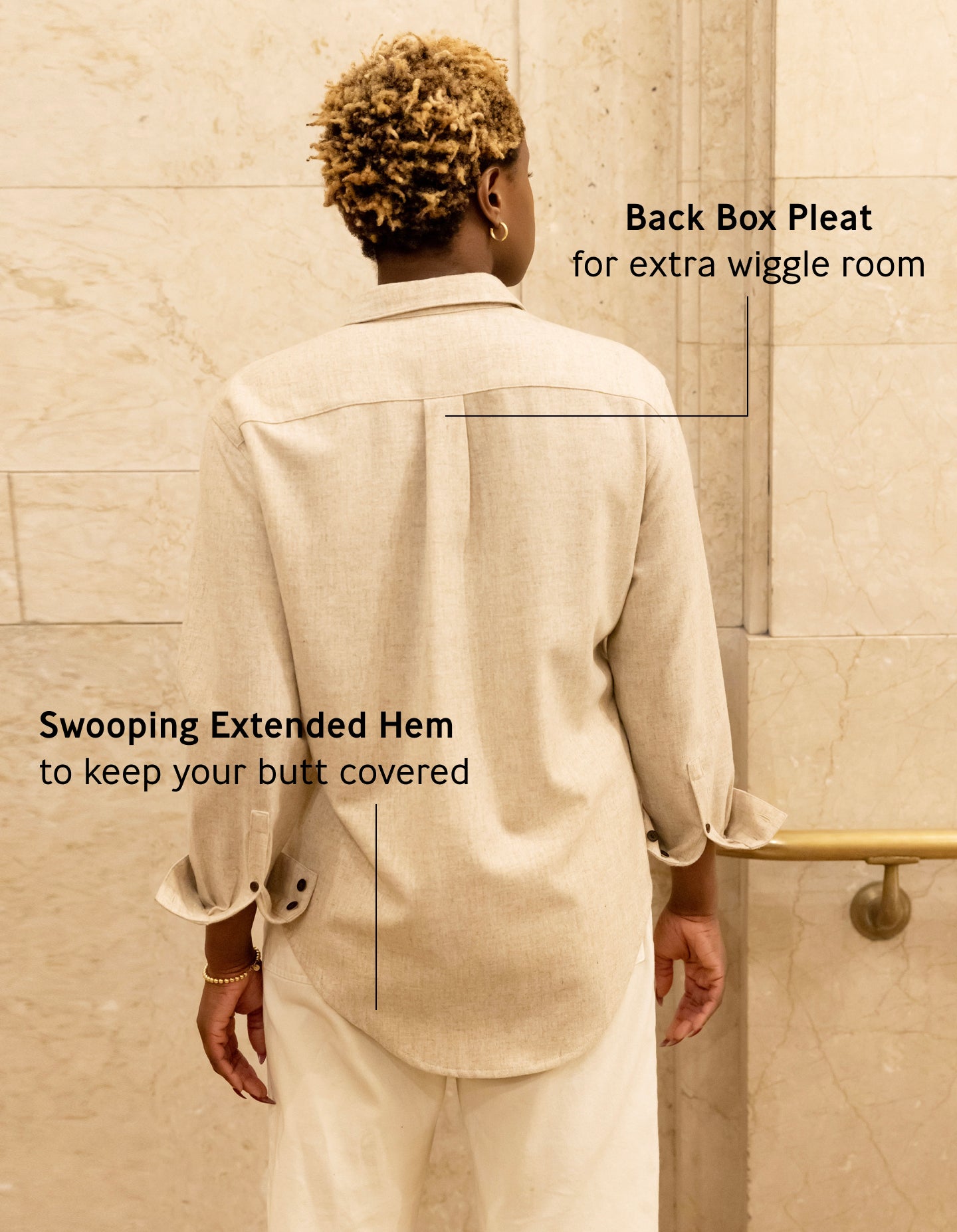 The New Oxford (With Cream Merino Wool)