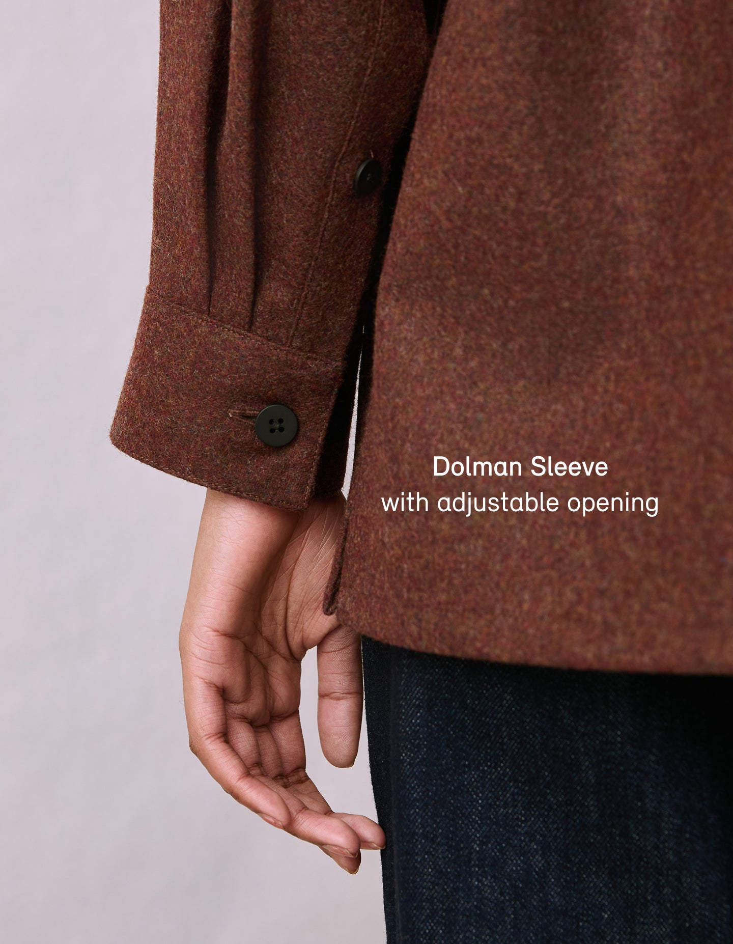 The Merino Chore Coat (Truffle Merino Wool)