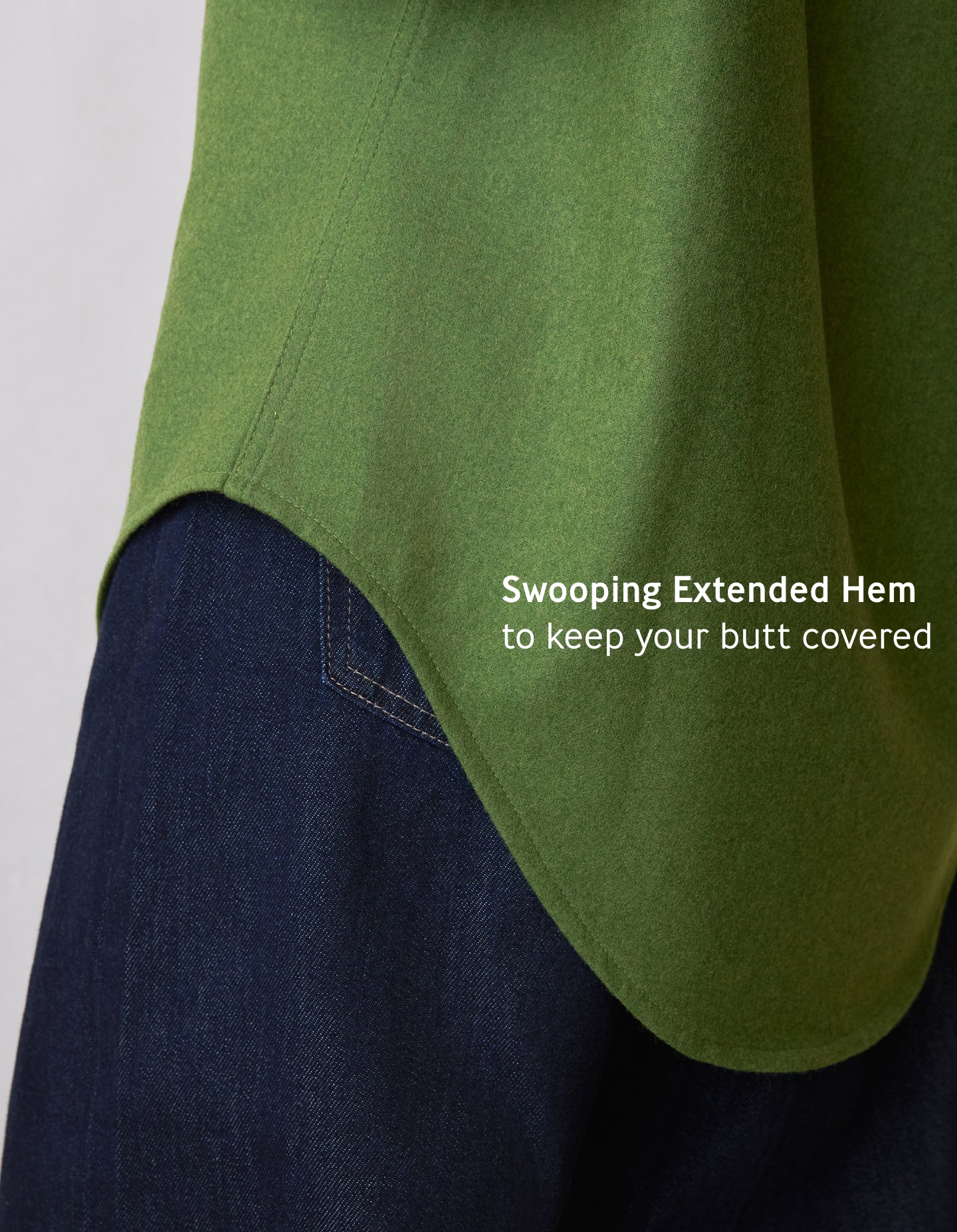 The New Oxford (Noble Green Merino Wool)