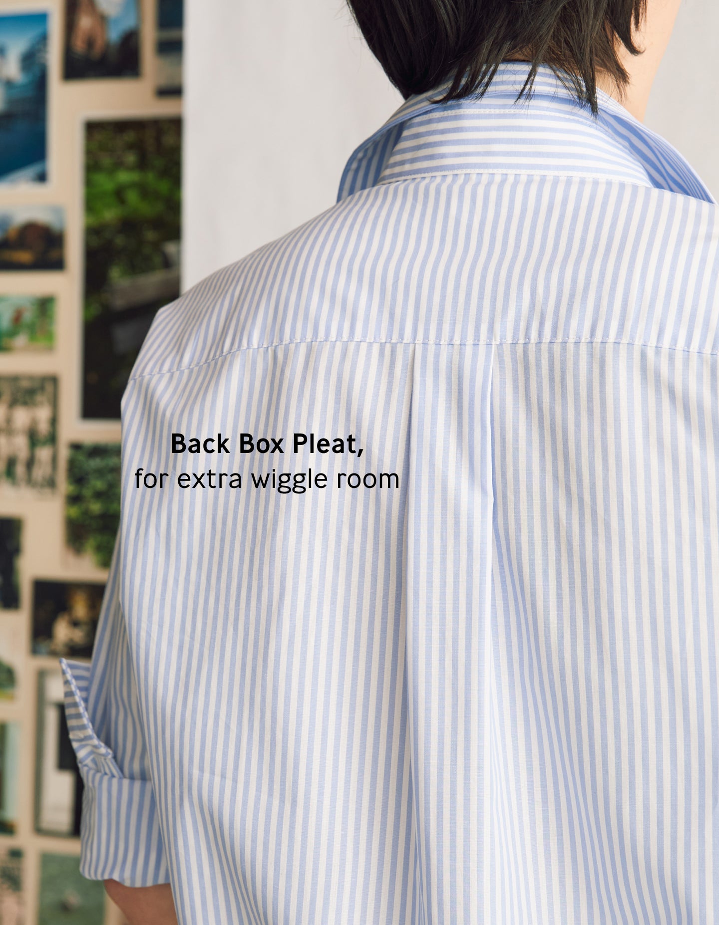 The New Oxford (Boardwalk Blue Stripe Cotton)