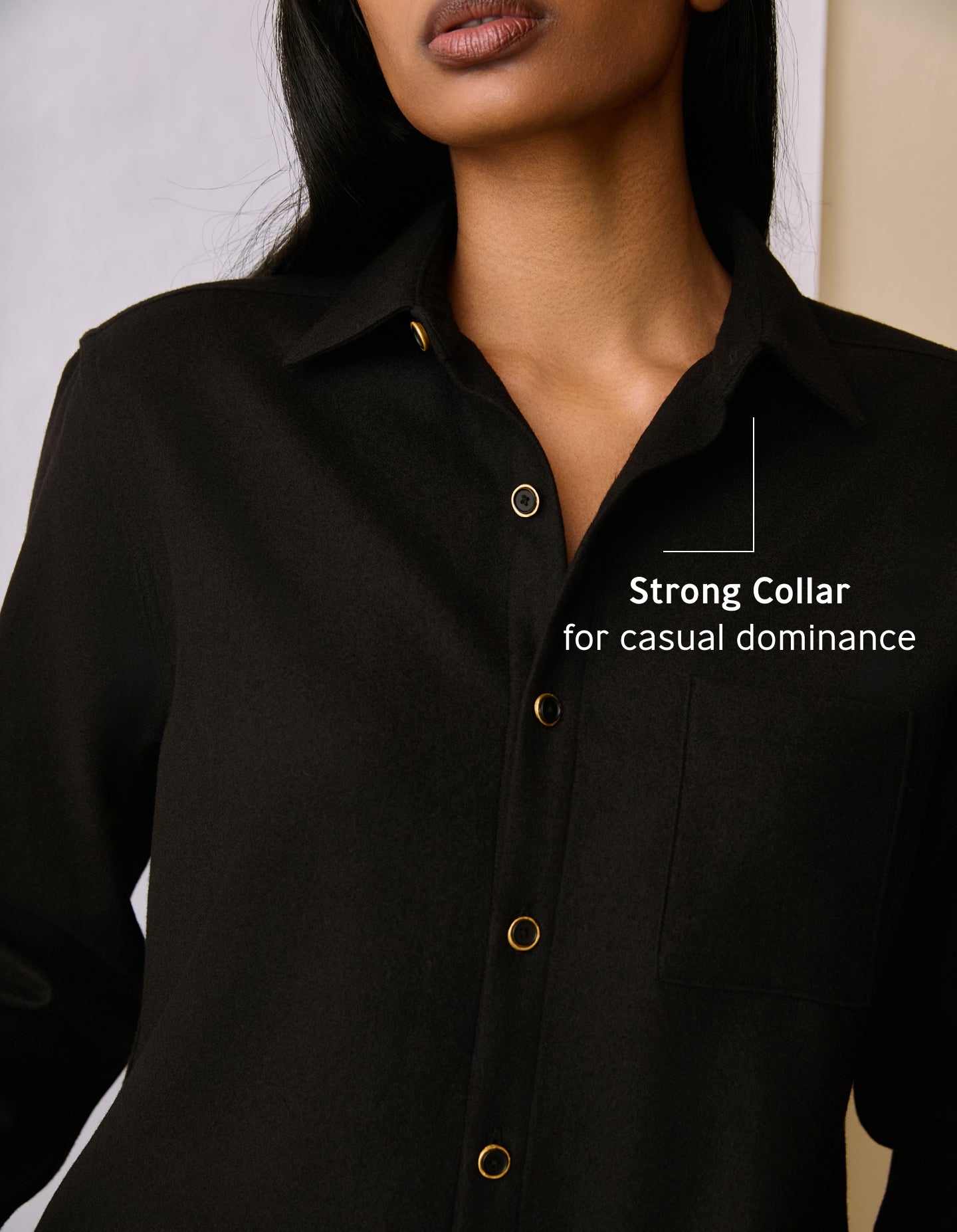 The New Oxford (Enamel & Gold Merino Wool)