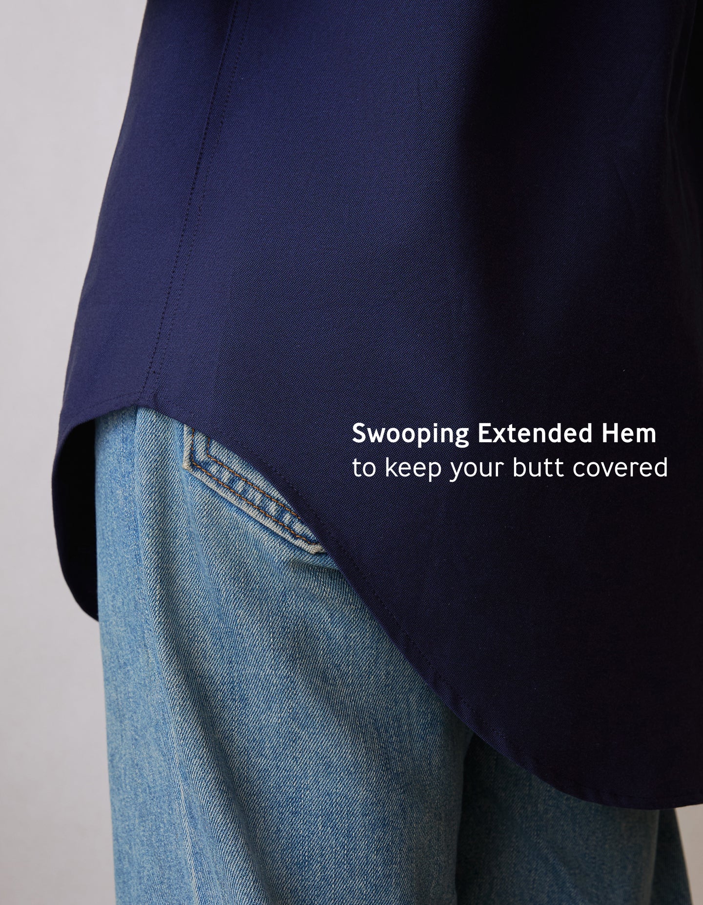 The New Oxford (Ballpoint Blue Cotton)