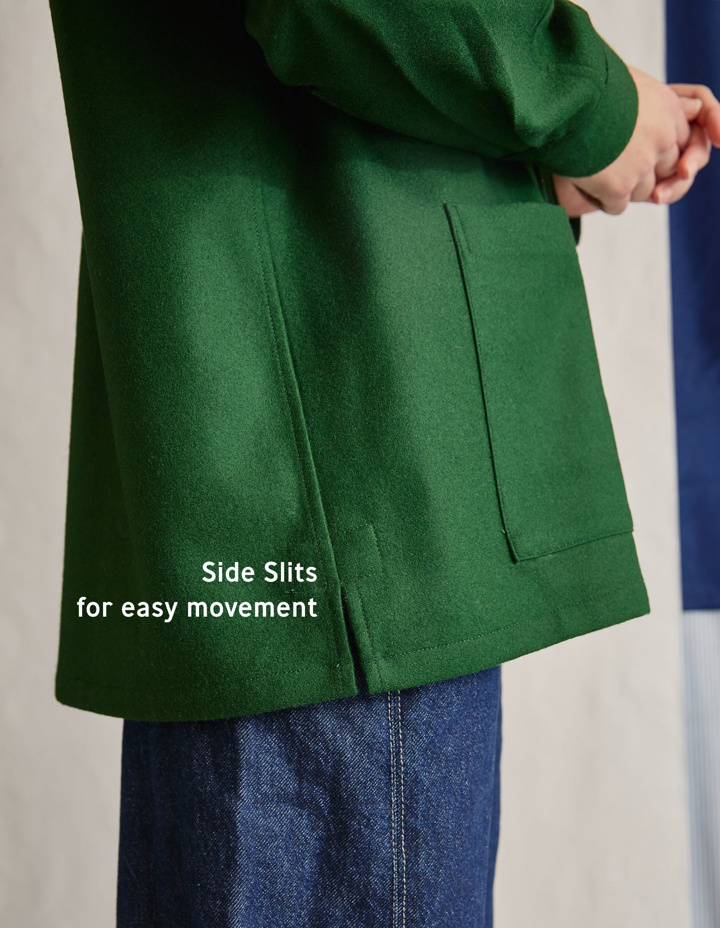 The Merino Chore Coat (Exacting Green Merino Wool)
