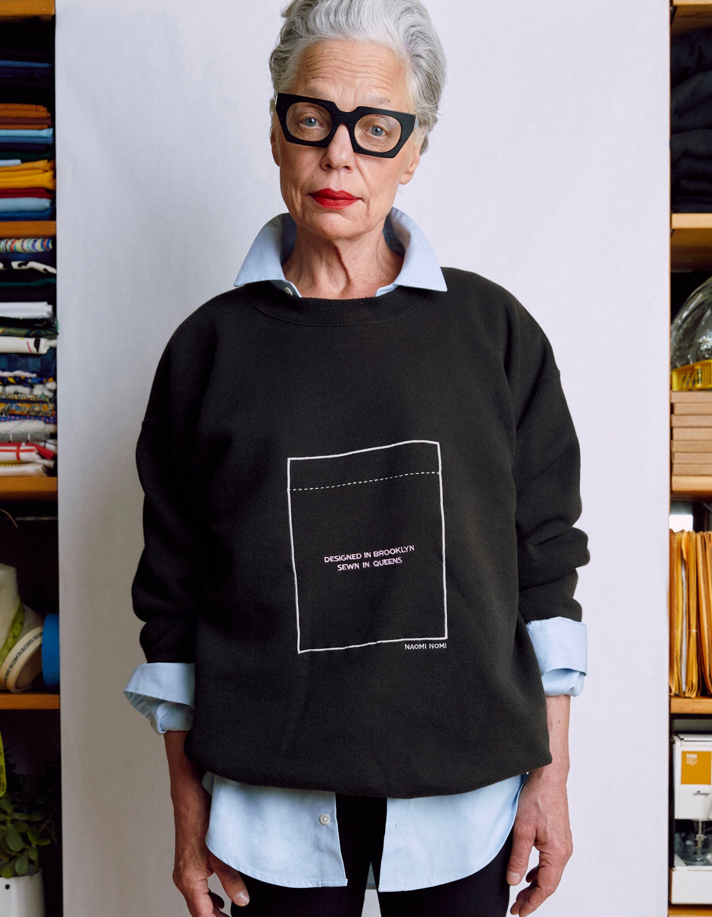 The Origin Sweatshirt (New York Black Cotton)