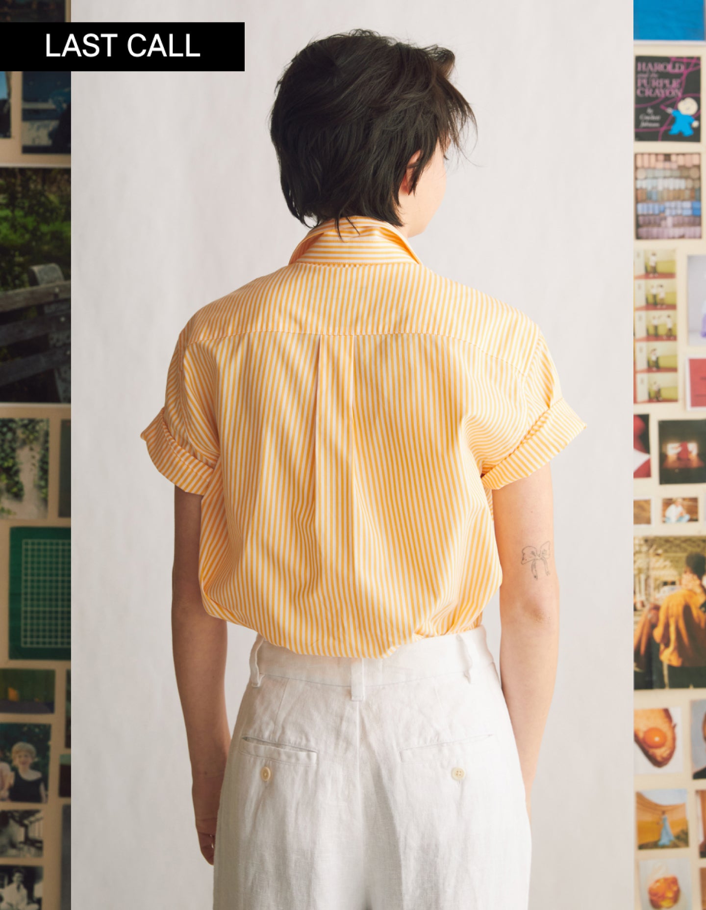 Short Sleeve Oxford (Summer Job Stripe Cotton)