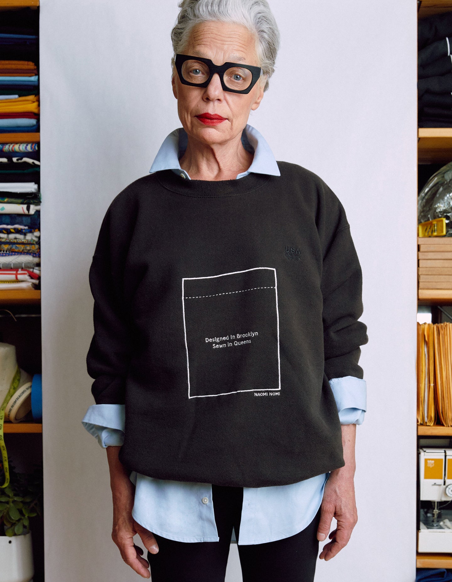 The Origin Sweatshirt (New York Black Cotton)