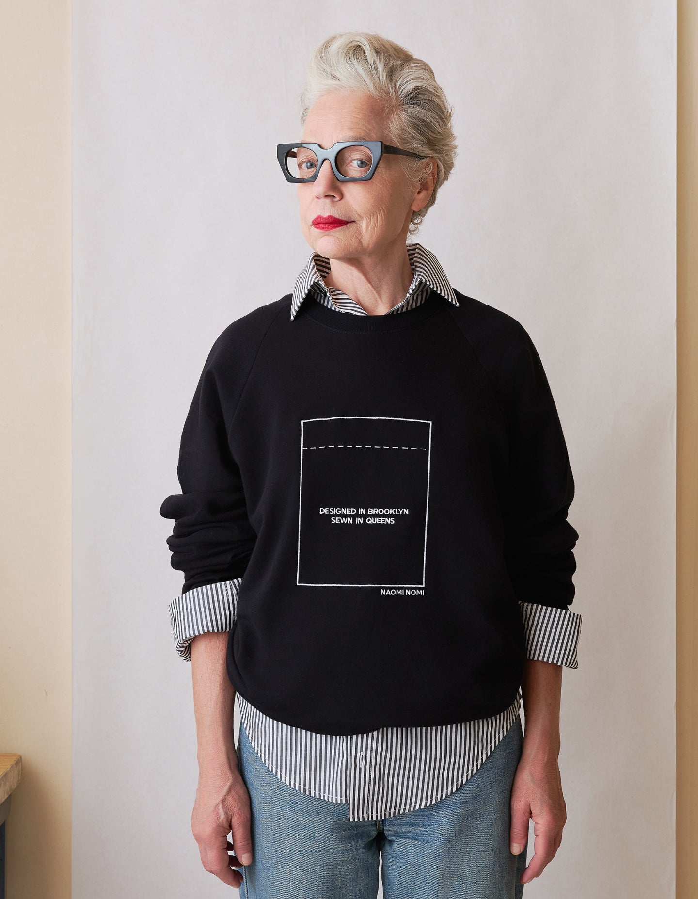 The Origin Sweatshirt (New York Black Cotton)