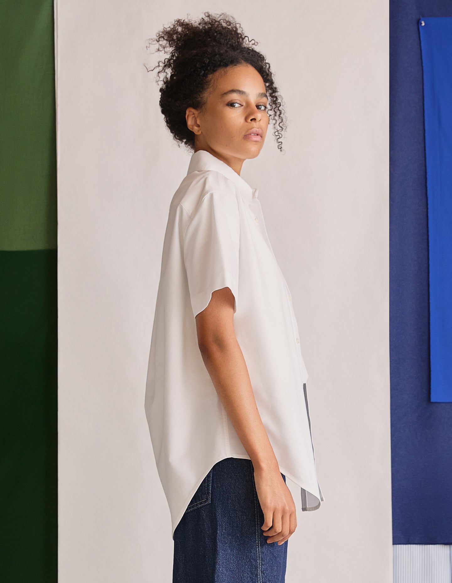 The Short Sleeve Oxford (Crisp White Organic Cotton)