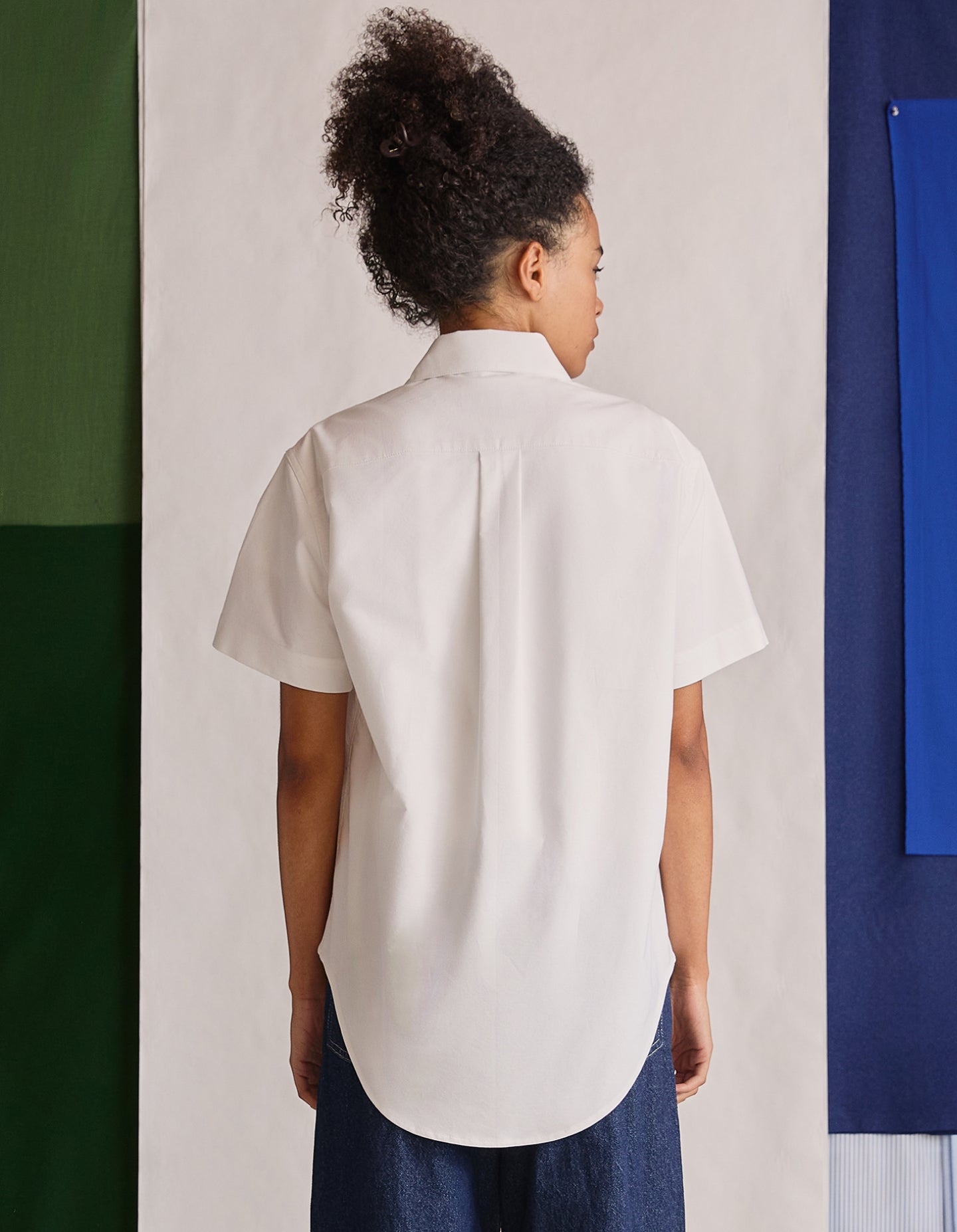 The Short Sleeve Oxford (Crisp White Organic Cotton)
