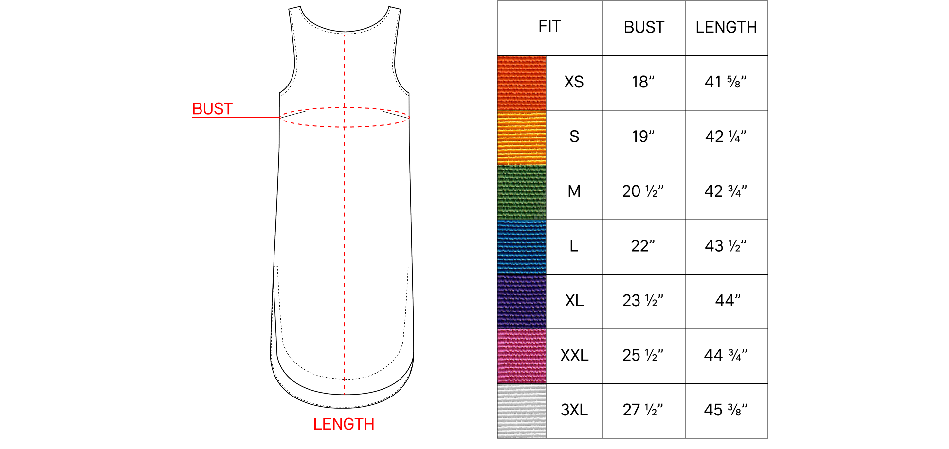 dress size guide us International and Measuring Guide waist and hips Copy of Fit Guide