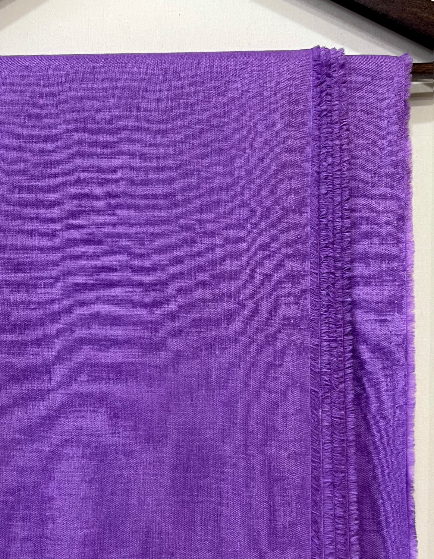 Sample Fabric: Purple Panther Cotton Linen