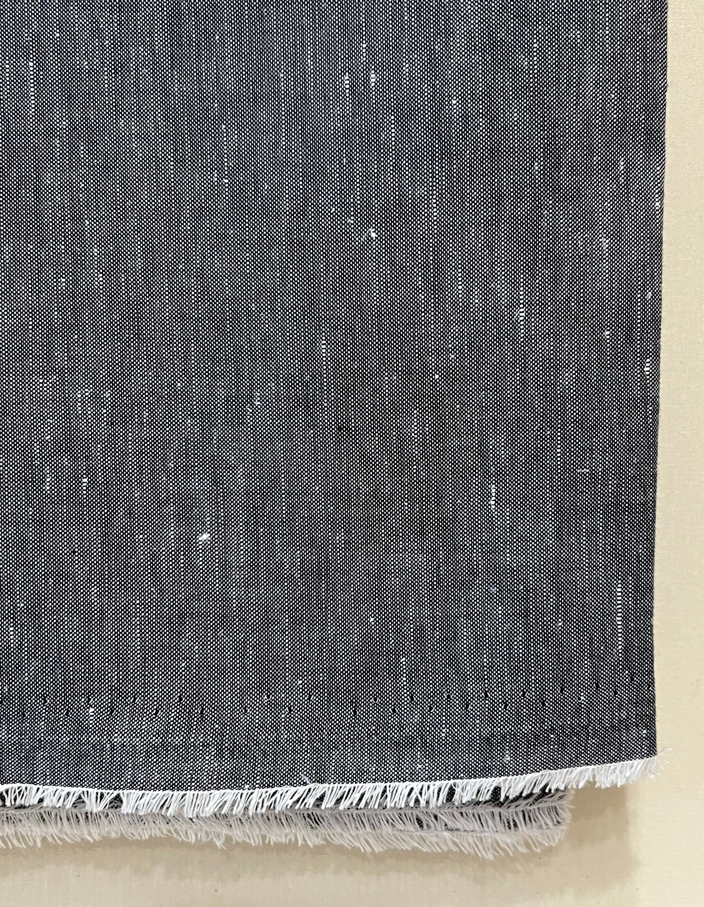 Sample Fabric: Slubbed Slate Cotton