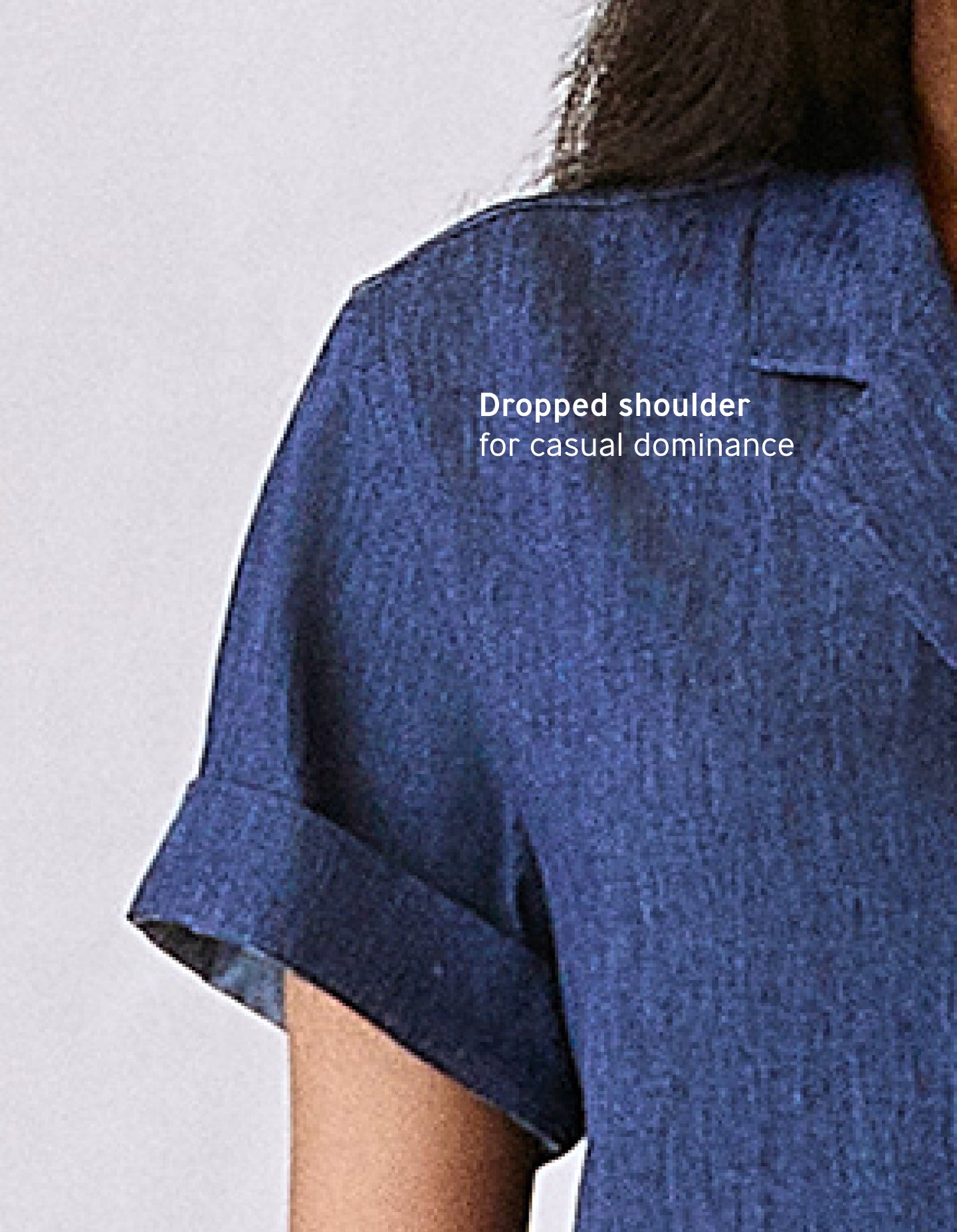 The Studio Shirt (Indigo Hemp Denim)