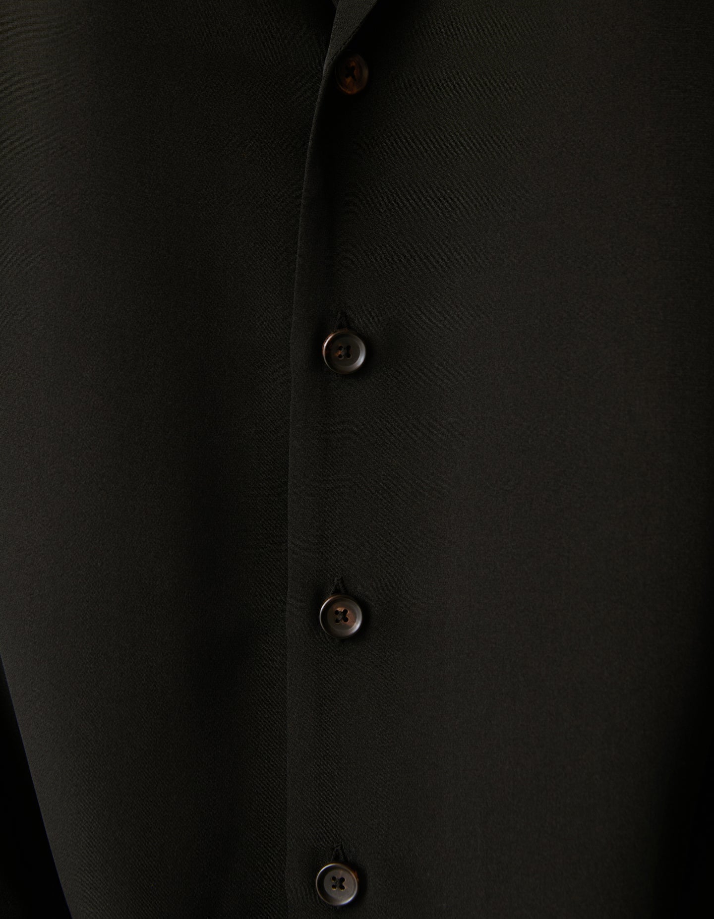 The Silk Shirt (Smoke Break Black Silk)