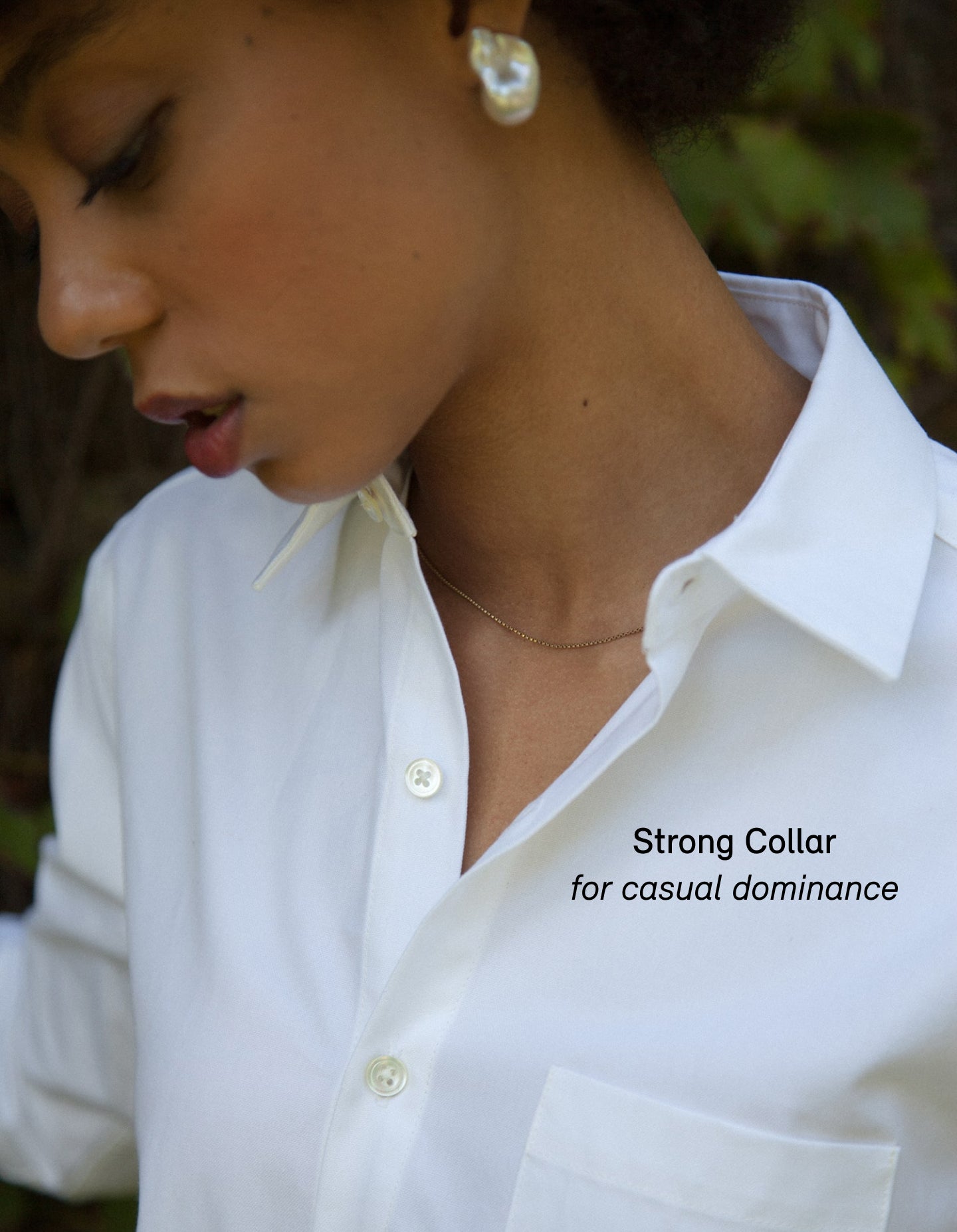 The New Oxford (Crisp White Organic Cotton)