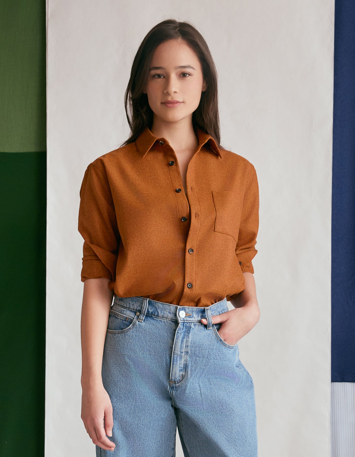 The New Oxford (Lady Brown Merino Wool)