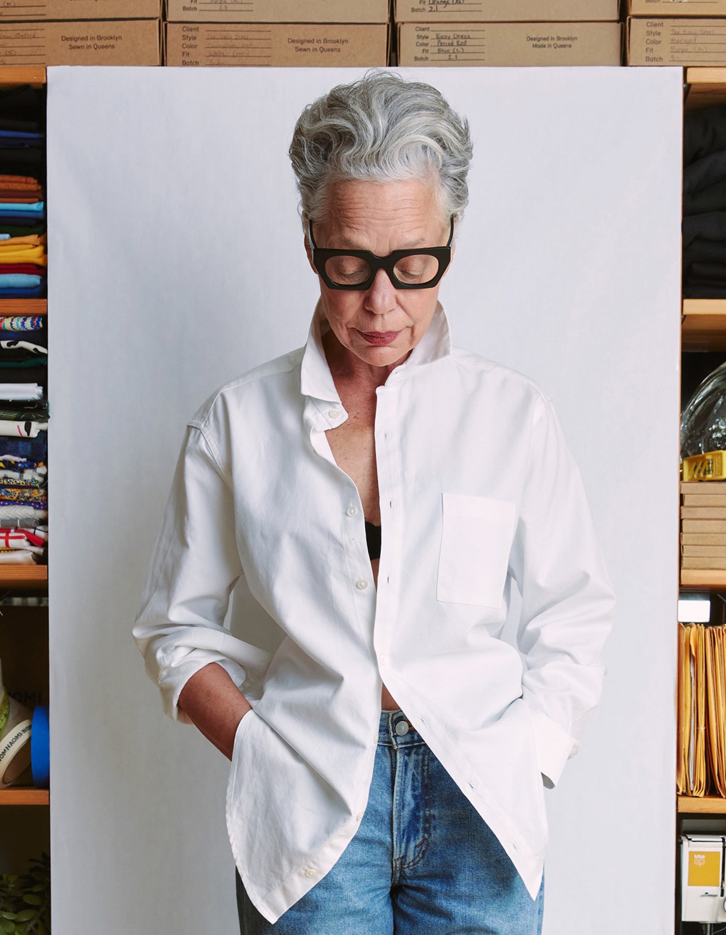 The New Oxford (Crisp White Organic Cotton)