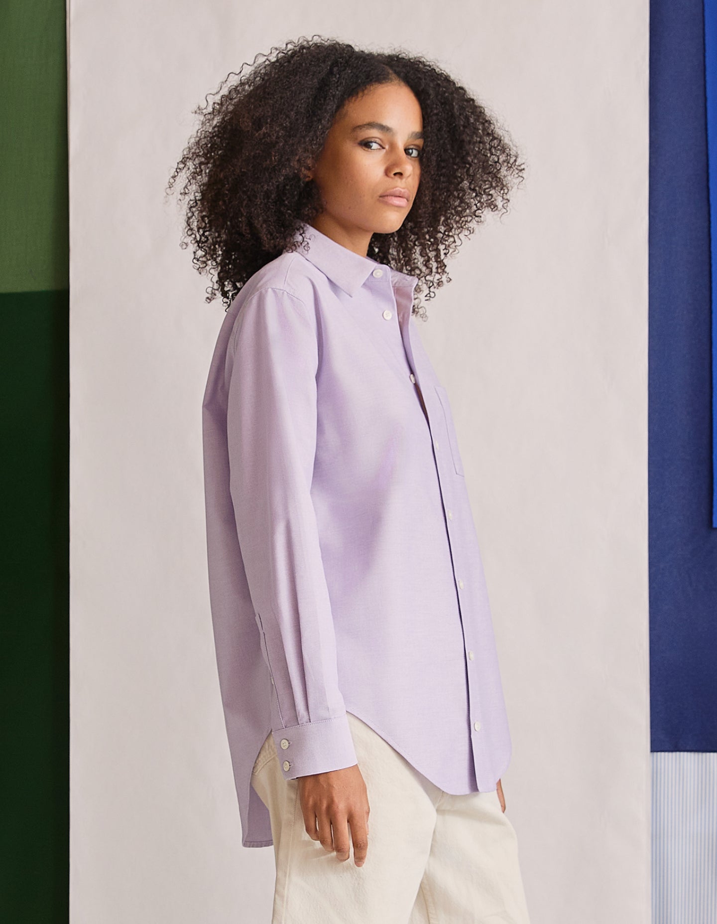 The New Oxford (Little Purple Cotton)