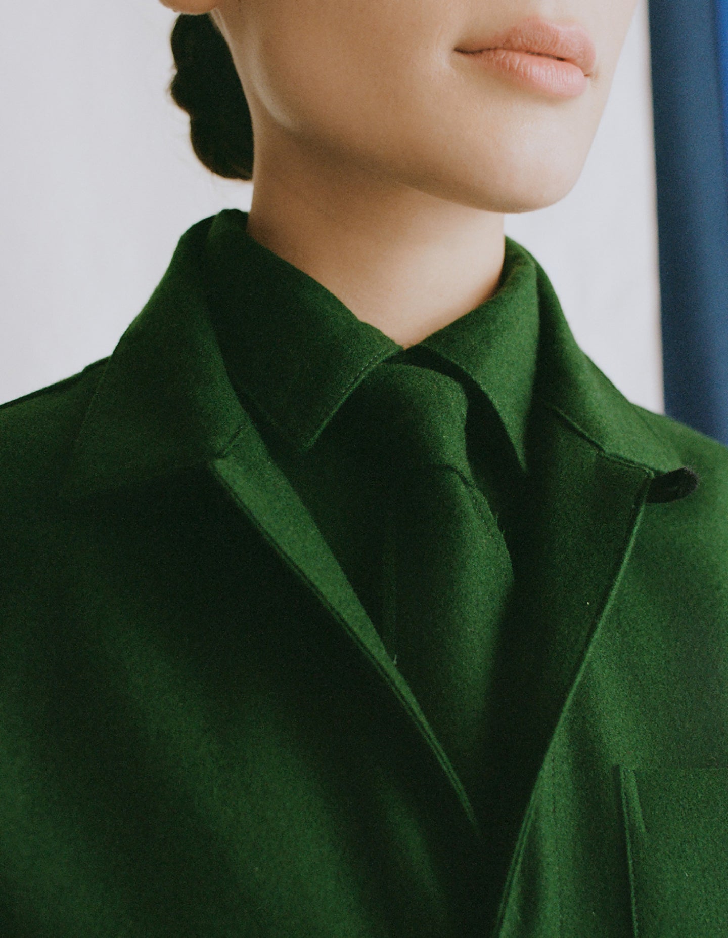 The Tie (Exacting Green Merino Wool)