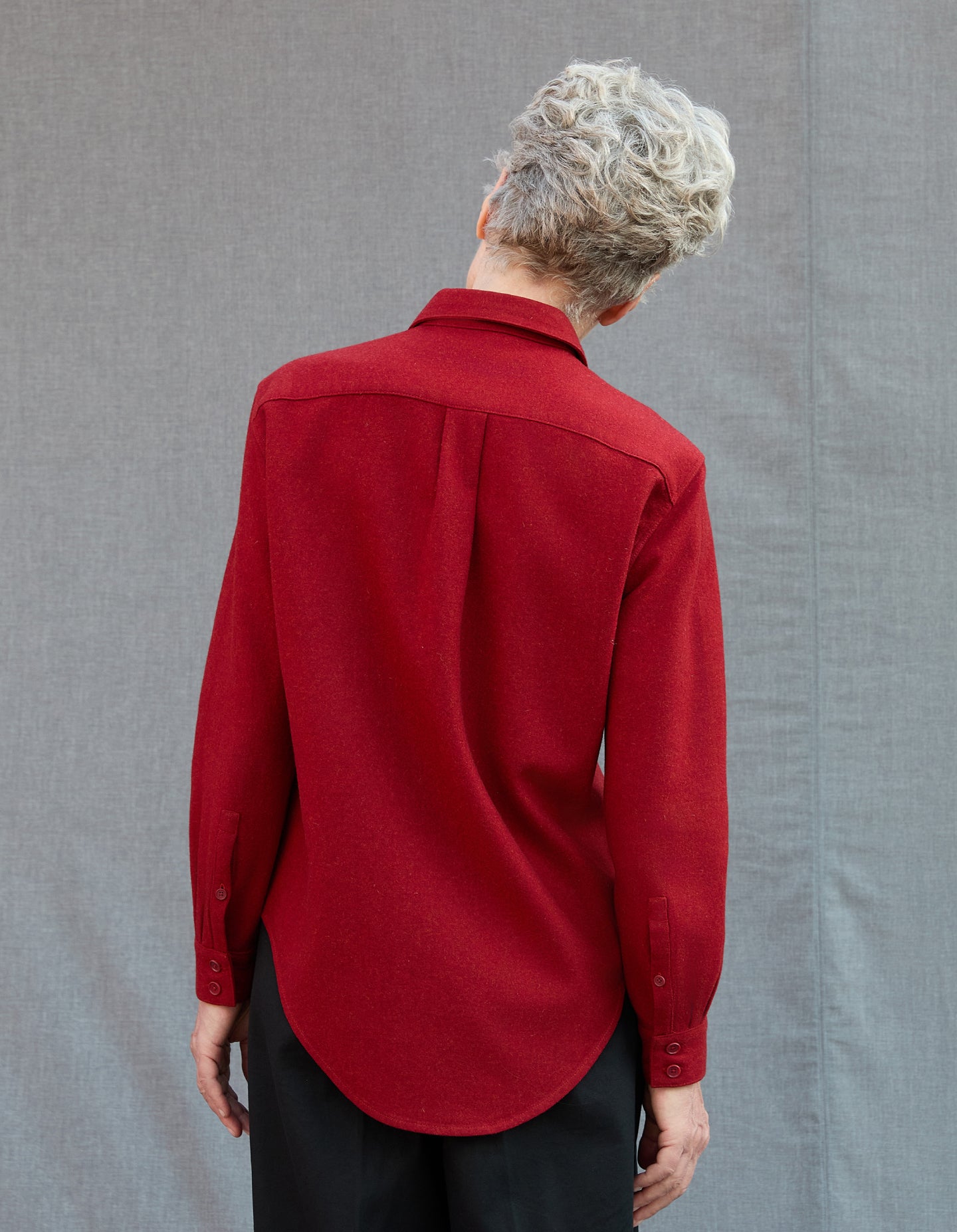 The New Oxford (Period Red Merino Wool)